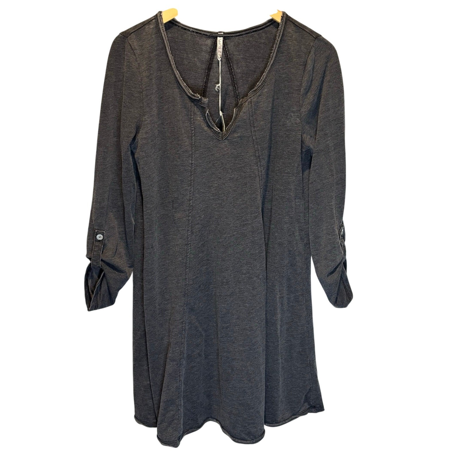 Z Supply NWT Charcoal Sweatshirt Dress – size Medium