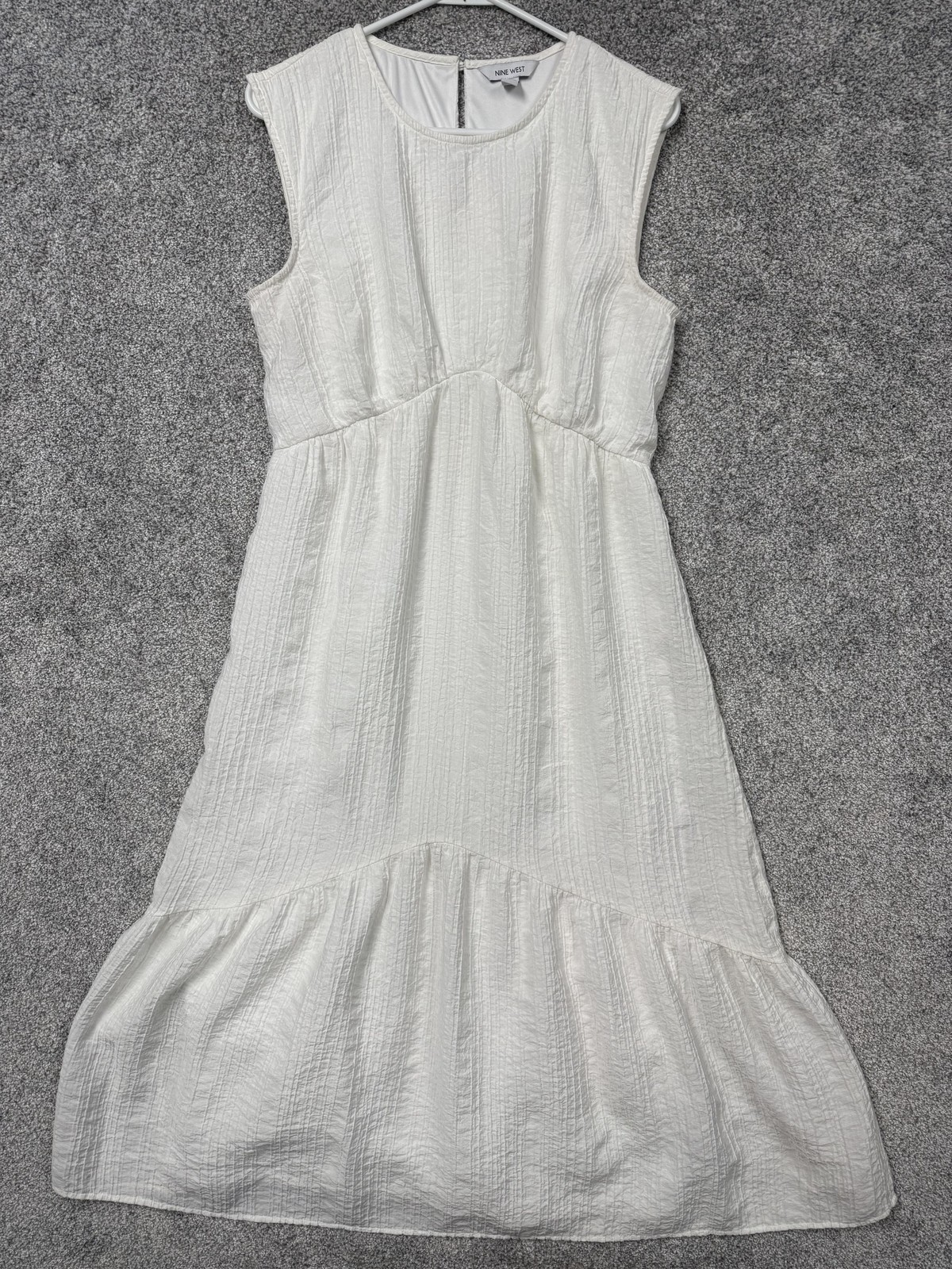 Nine West Dress Large Cottagecore Prairie Coastal Grandmother Clean Girl Scandi