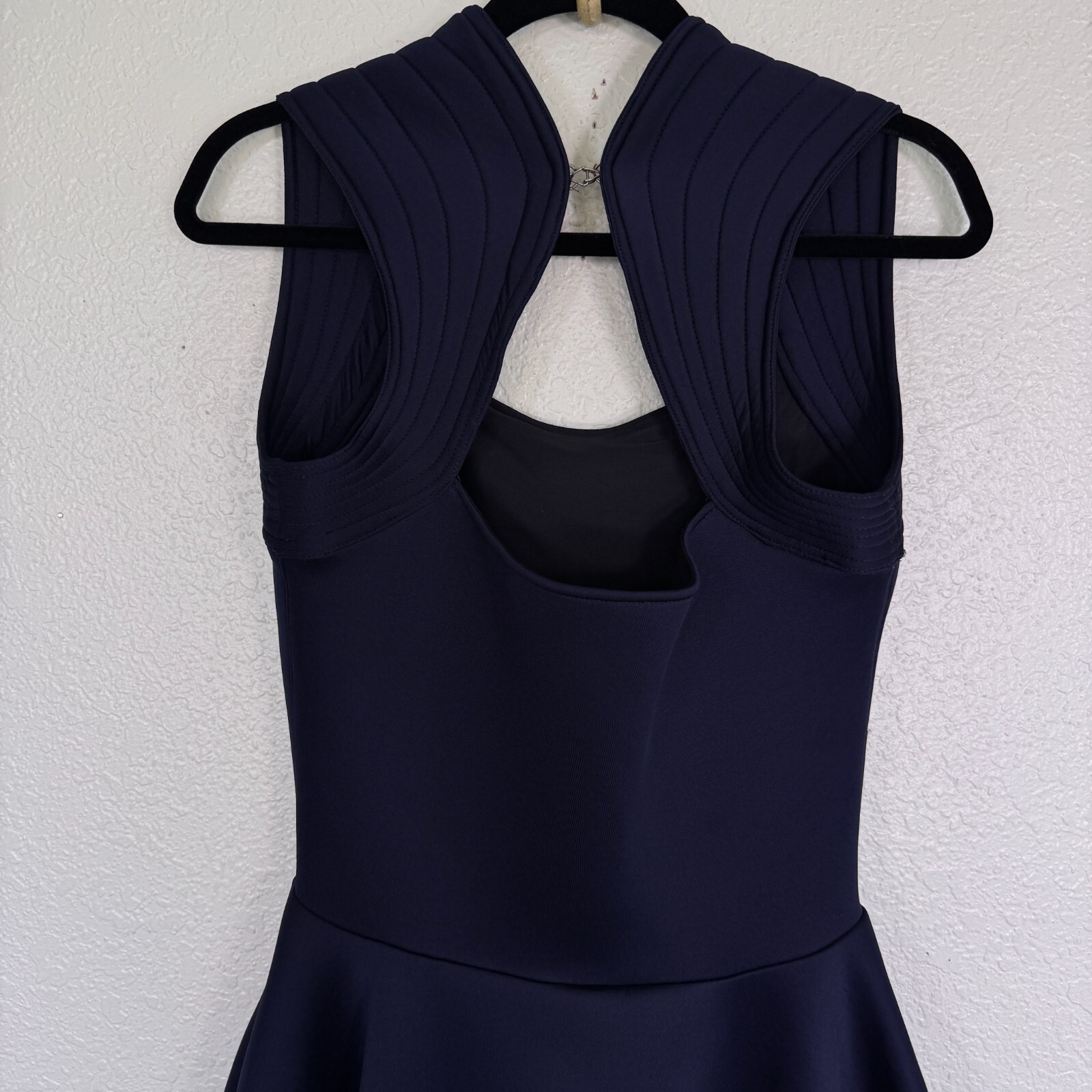 Elhoffer Galactic Commander Dress Womens Large Cosplay Costume Con Dark Blue