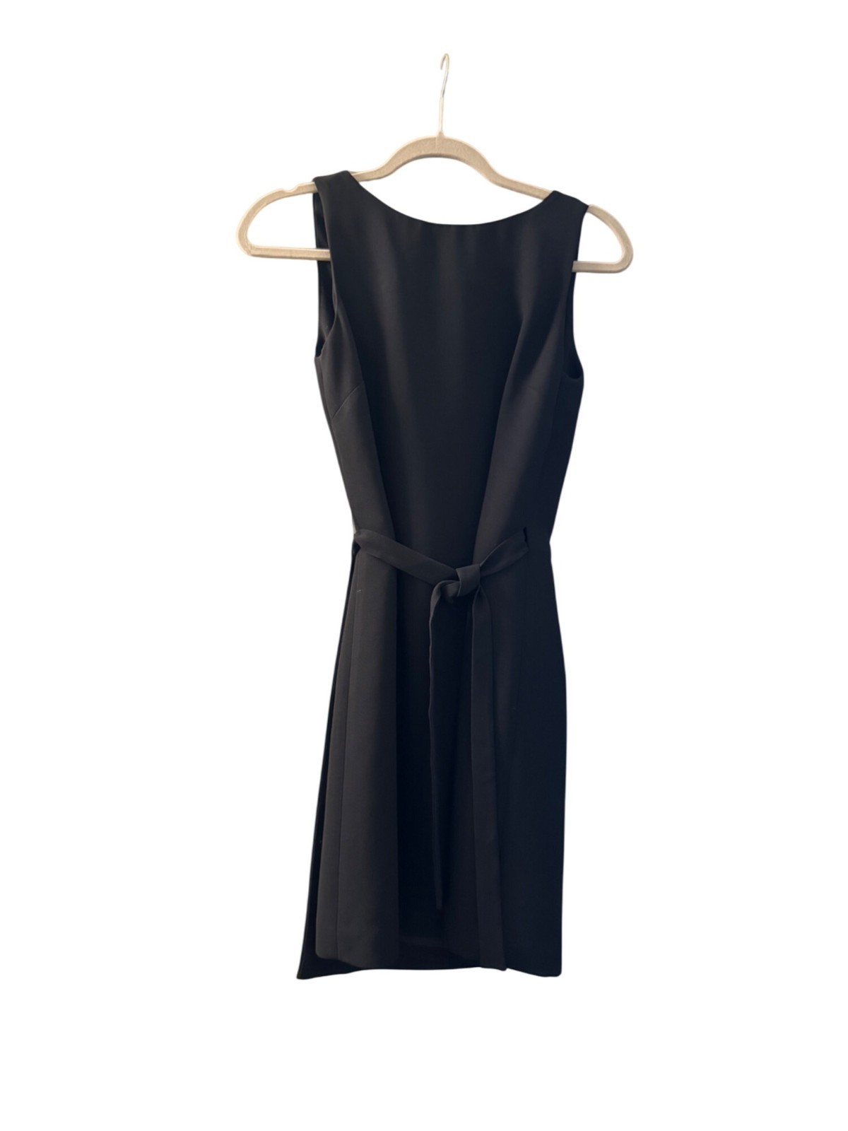 Sleeveless Black YL By Yair Dress With Open Back Detail & Waist Tie Size 6