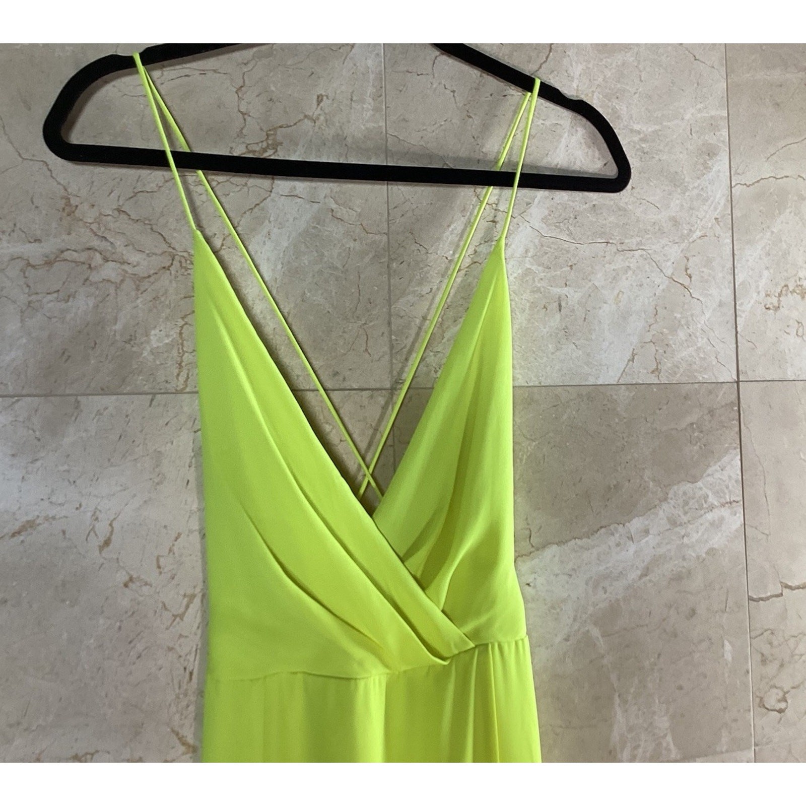 Jay Godfrey Neon Yellow Turner Maxi Gown — 6 Chartreuse Summer Wedding Guest