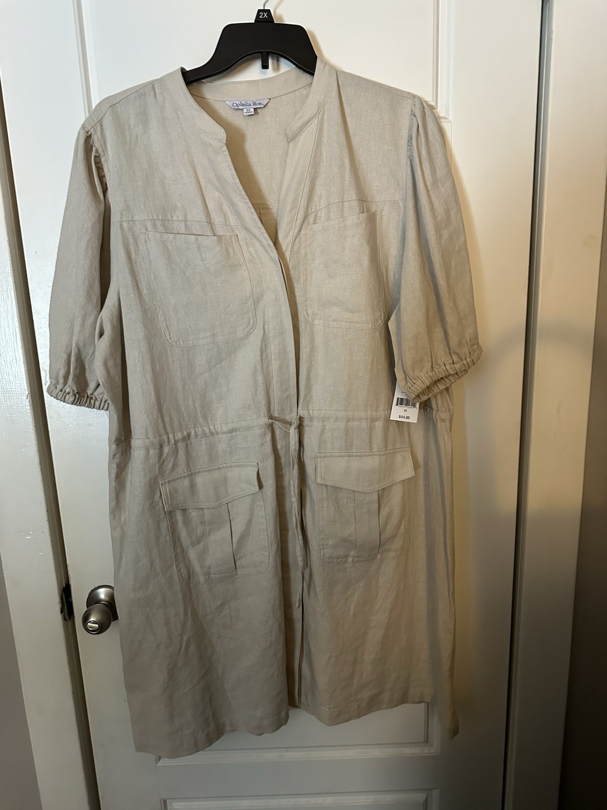 Ophelia Roe Canvas Dress, New With Tags, Women’s XXL