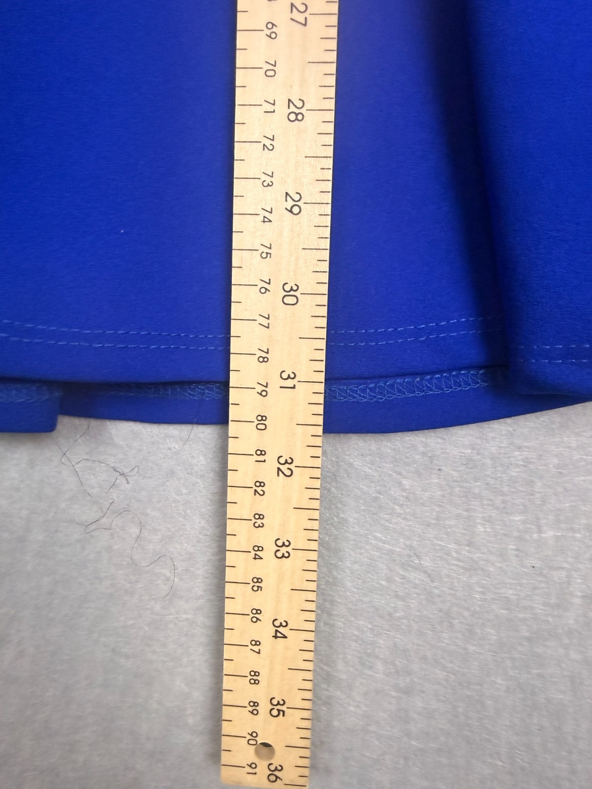 B DARLIN Junior’s Royal Blue Hi-low Fit & Flare Dress Size 0