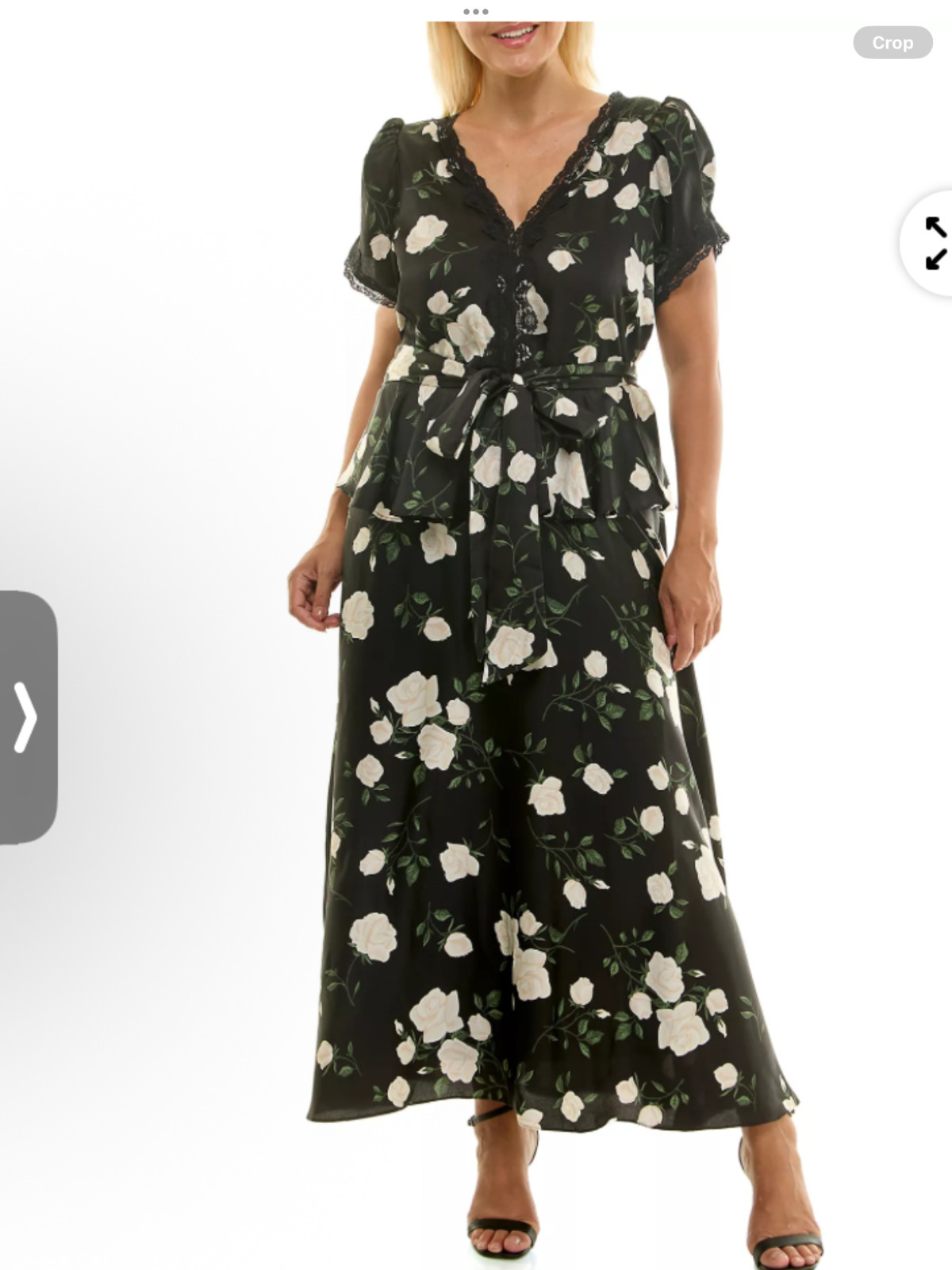 Taylor Pus Size Printed Tiered Maxi Dress 20W