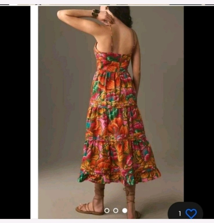 Small Farm Tio Beaded Mididress