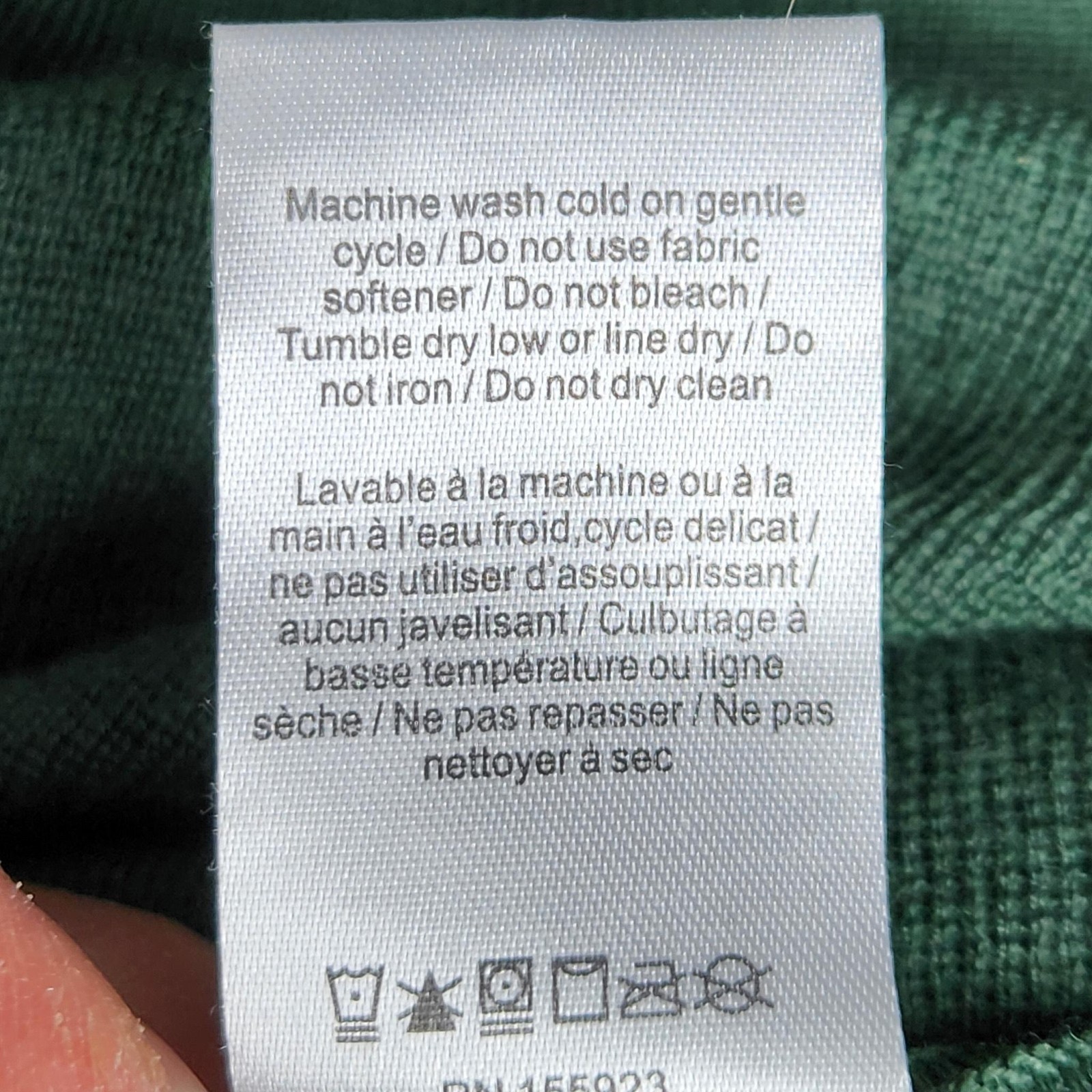 Krimson Klover Dress Womens Small Green Merino Wool Blend Maker Hoodie Sweater