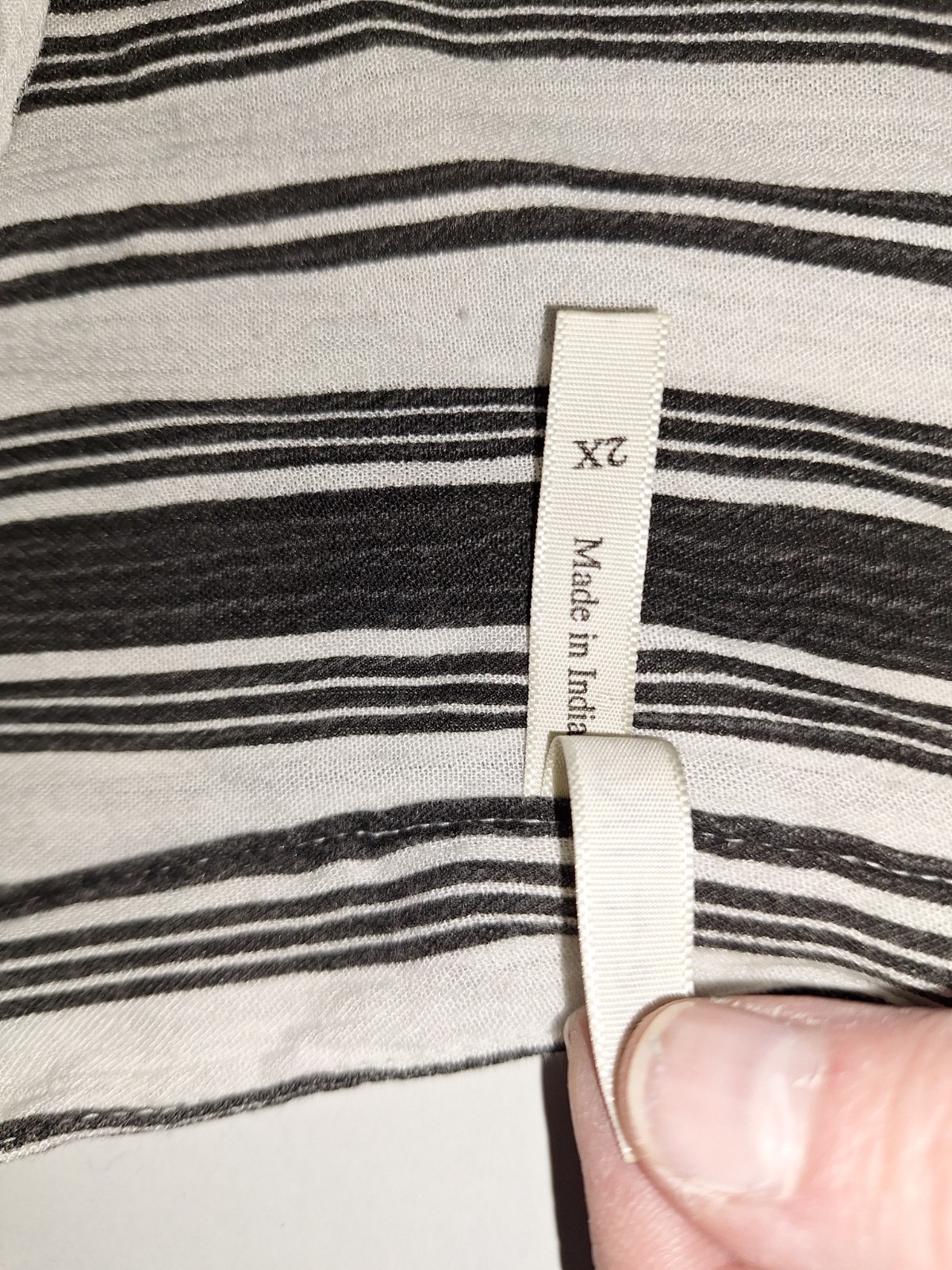 Liv 4 Truth Sleeveless 2x Blue/ White Stripes Preppy, Beach Comfort