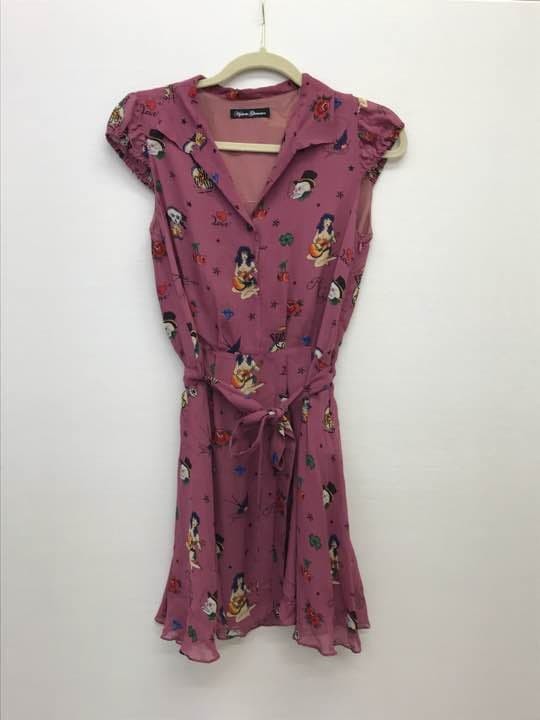 HYSTERIC GLAMOUR Tattoo Pattern Dress