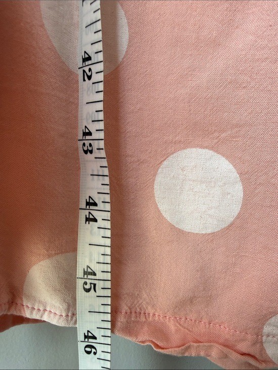 Petal & Pup Pink Polka Dot Margaret Midi Dress Size 10