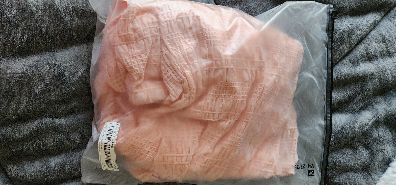 SHEIN Women’s Pink Sleeveless Textured Woven Shift Dress Ruffle Hem XL