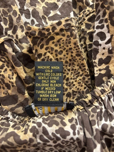 Grace Dresses Leopard Print Fit & Flare Dress, Pre-Owned, Size M