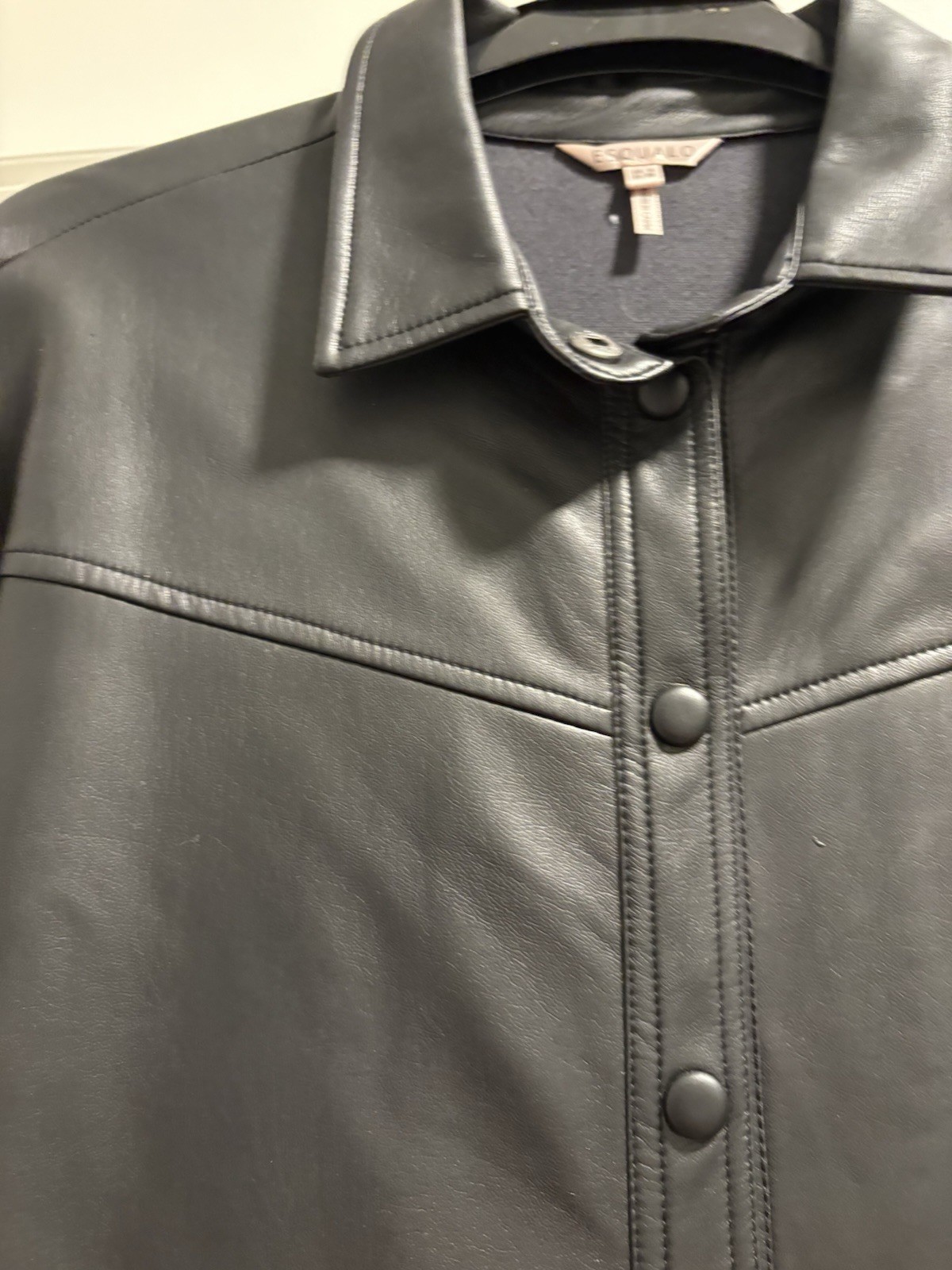 Black Vegan Shirtdress Size 6