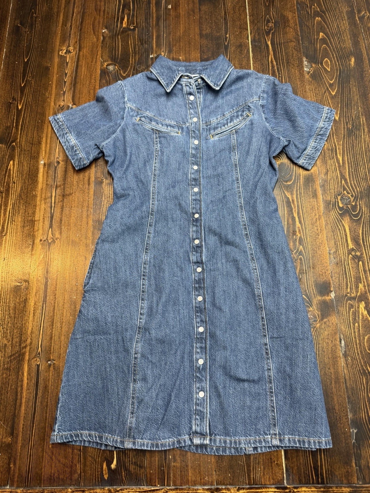 Levi’s Rinda Denim Dress, Women’s XS, 100% Cotton, Pockets, New With Tags