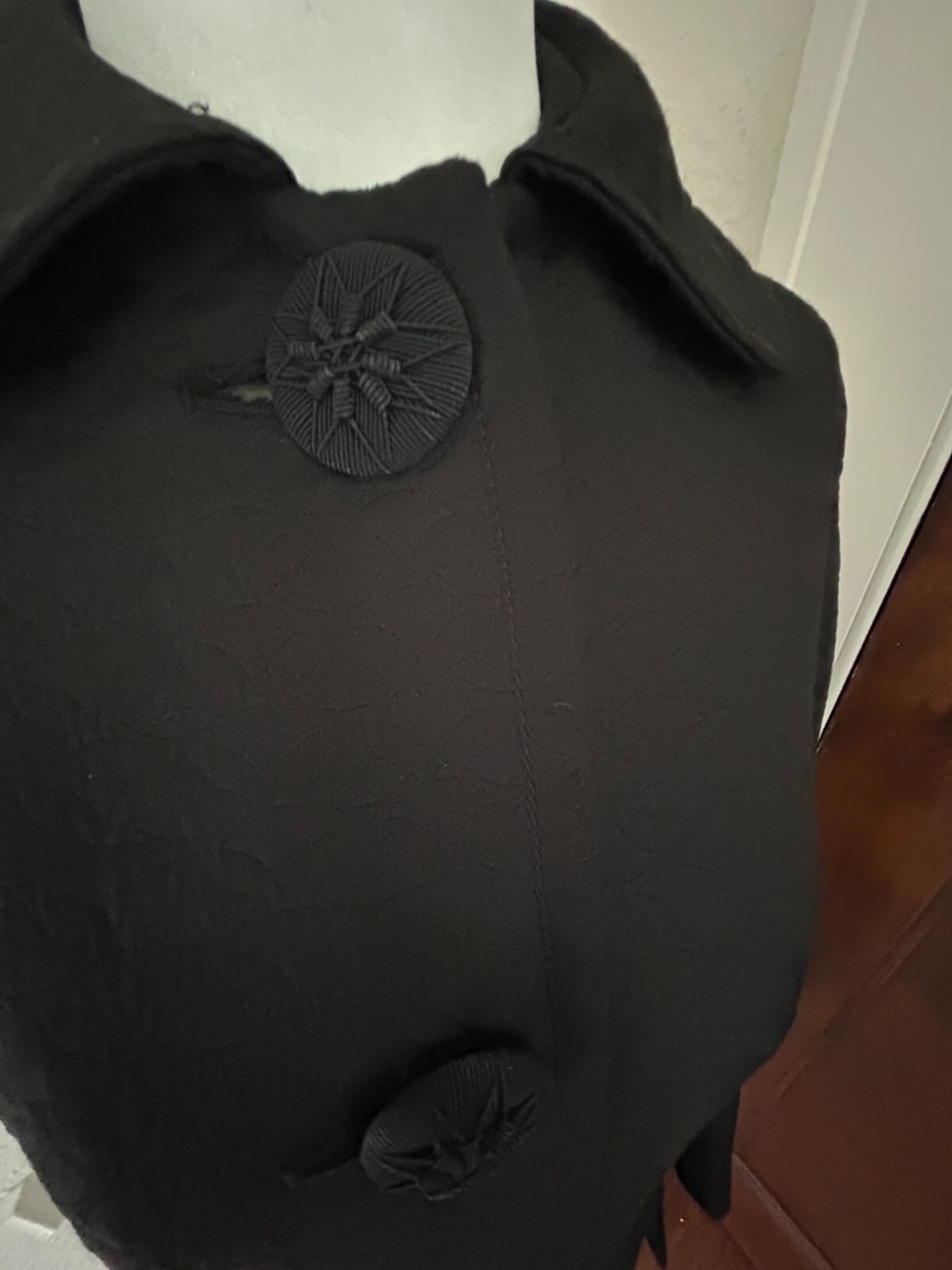 Max Studio Spring and Fall Black Lightweight Dress Coat, Women’s size 4