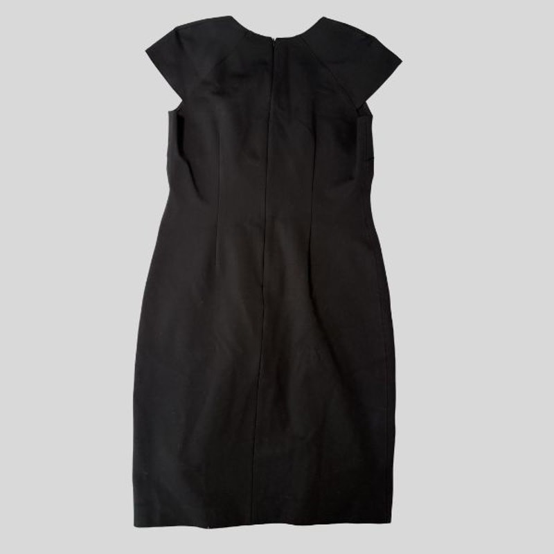 Brooks Brothers Black Straight Dress – Size 10 – Premium Stretch Blend