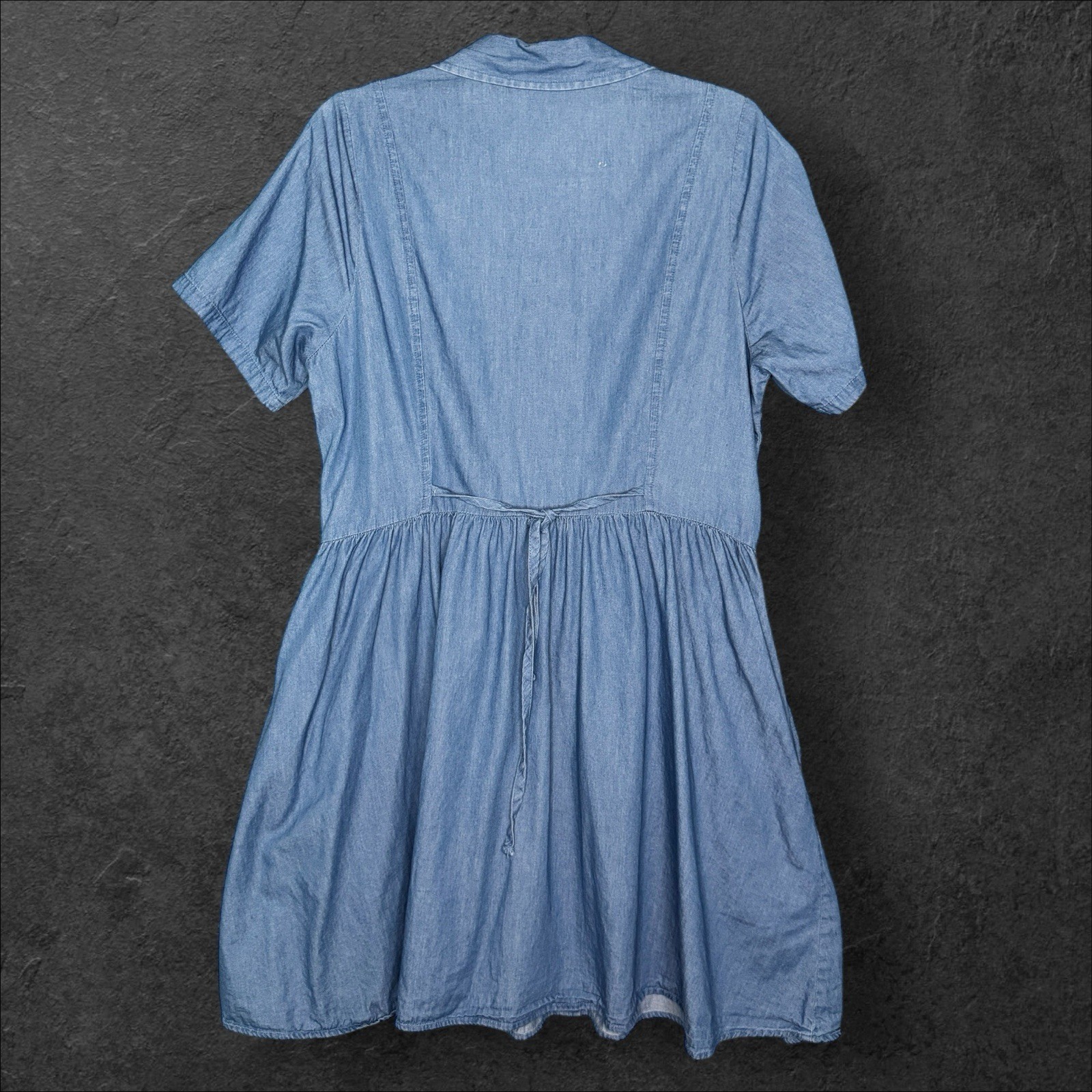 Her Universe Studio Ghibli My Neighbor Totoro Denim Dress Size Large Denim FLAW*
