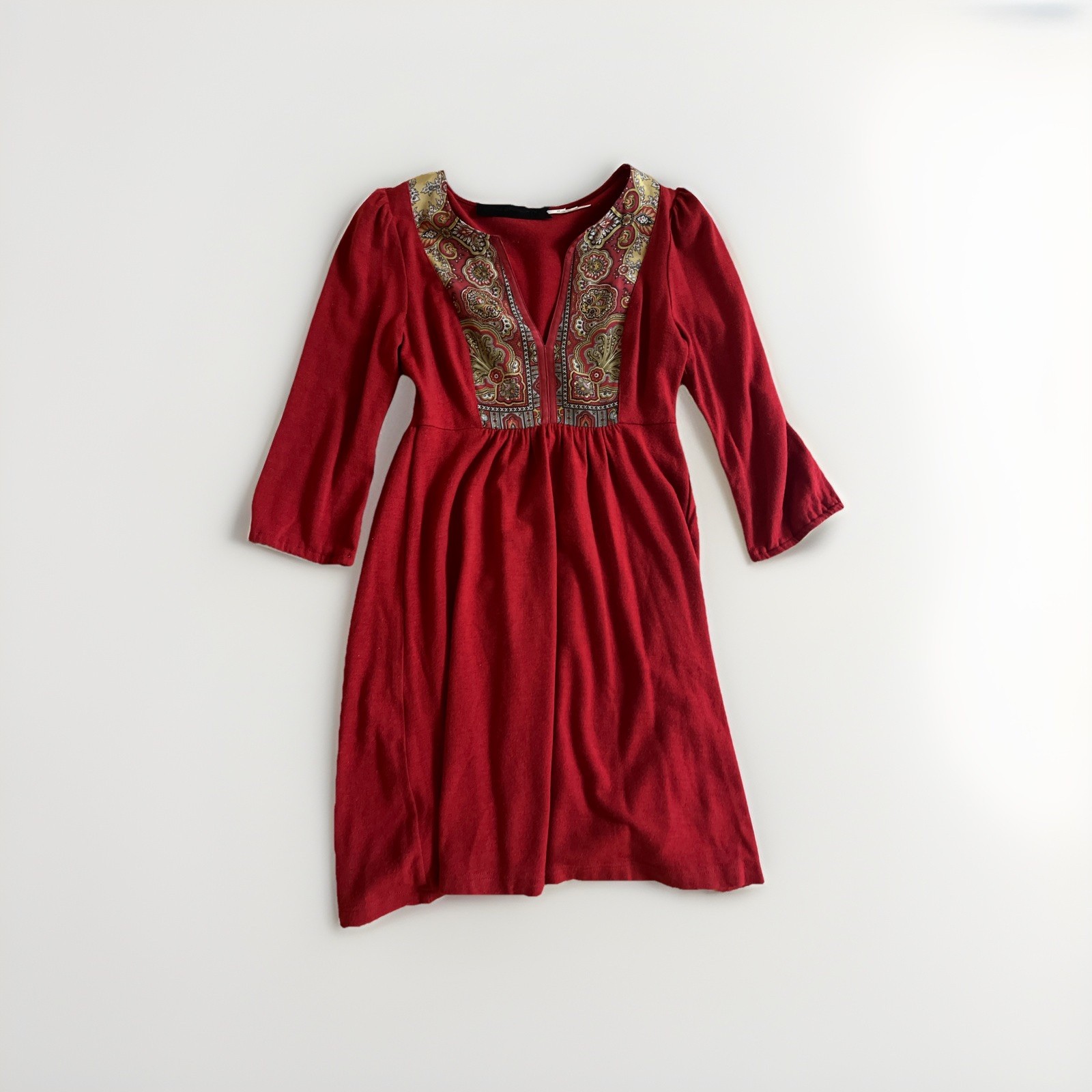 Petticoat Alley Red tunic dress Or Long Shirt