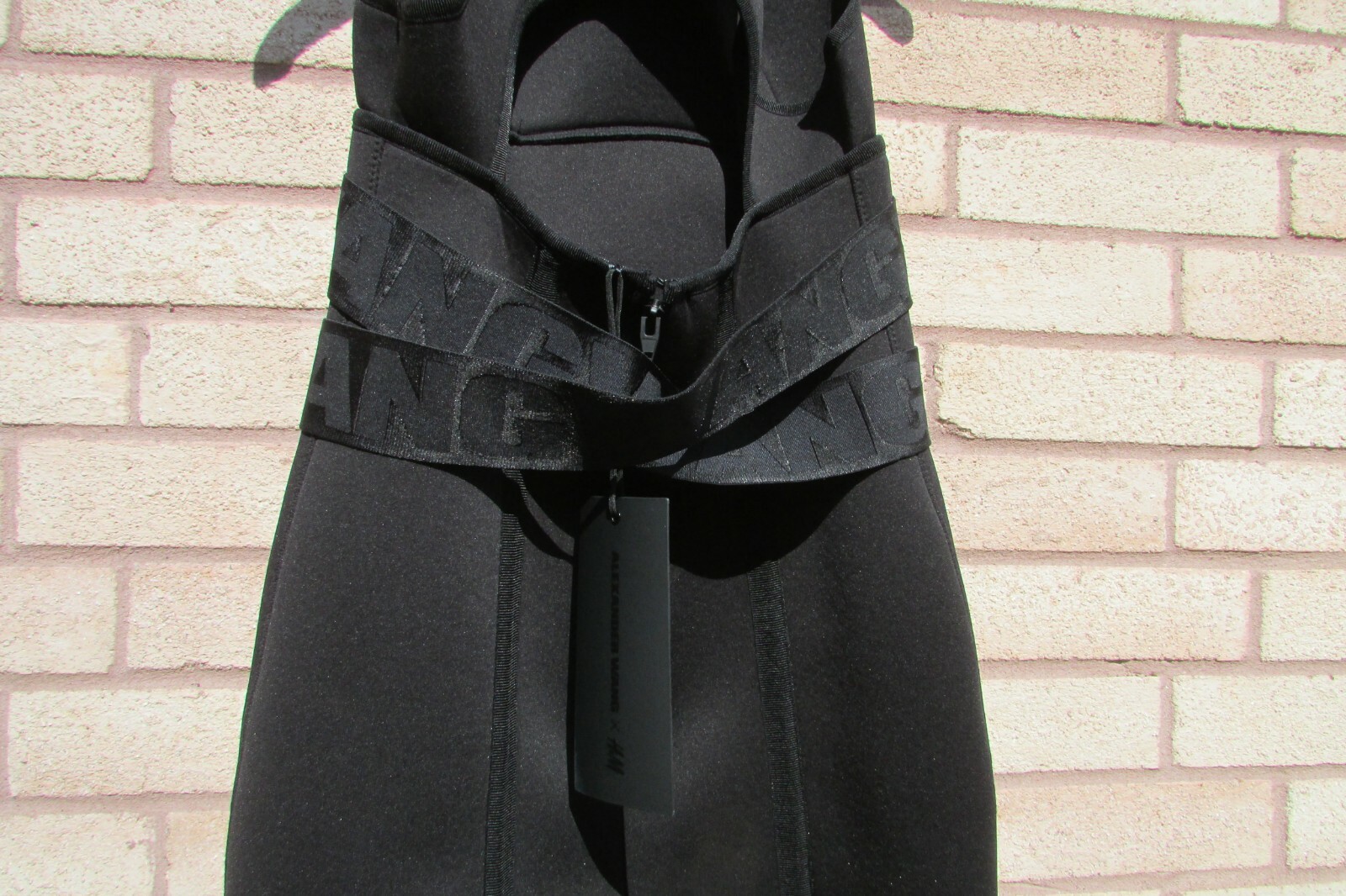 Alexander Wang X H&M Neoprene Scuba Dress Size 8 NWT