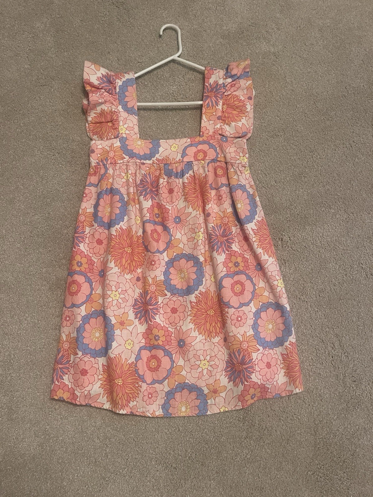 Tuckernuck x Cameron Eubanks Wimberly Folly Linen Blend Floral Dress Size XXS
