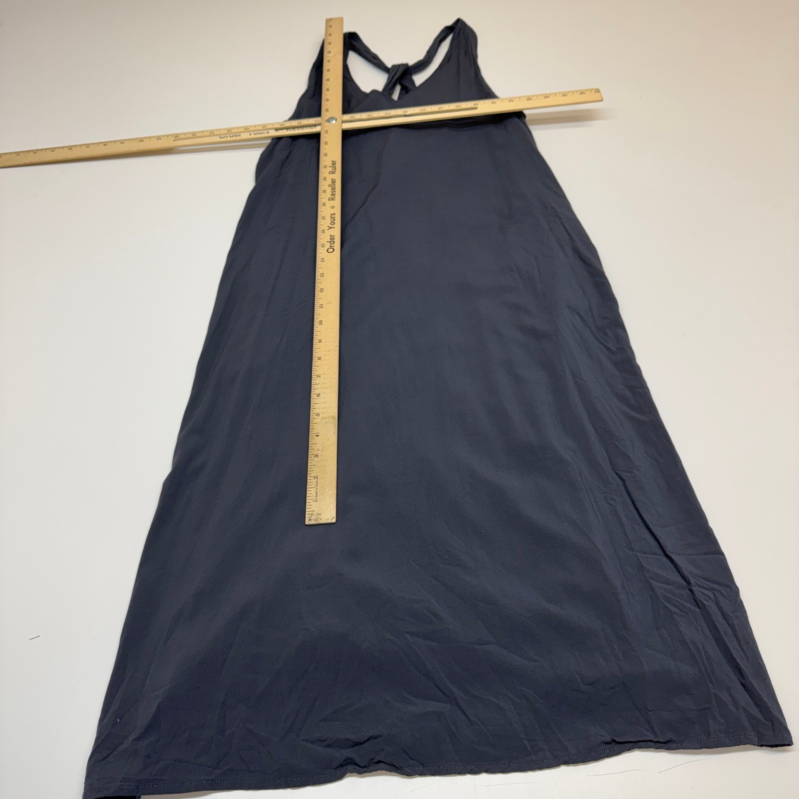 MOD REF Dress Womens Small Gray Midi Minimalist Boho Summer
