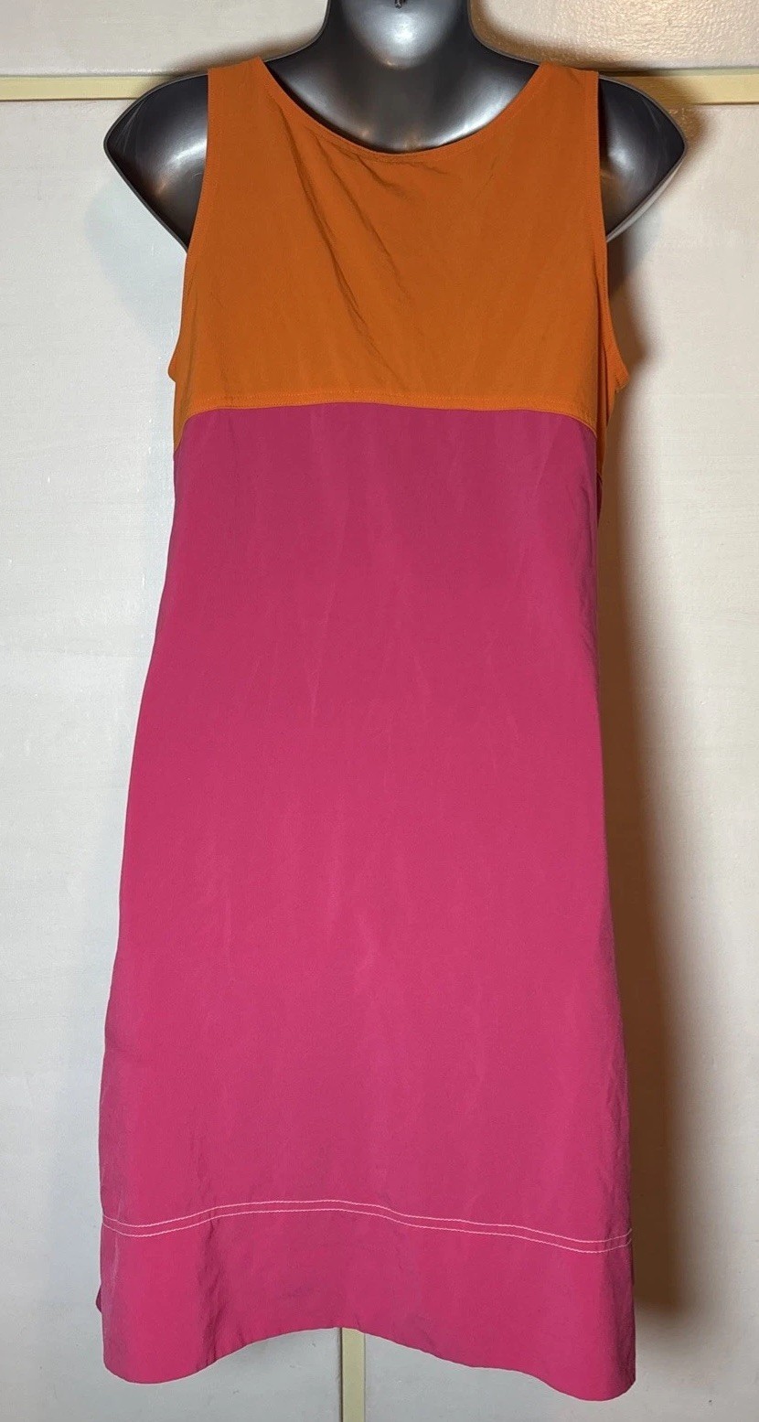 Title Nine Nimblene Illusion Athletic Sleeveless Dress Women Medium
