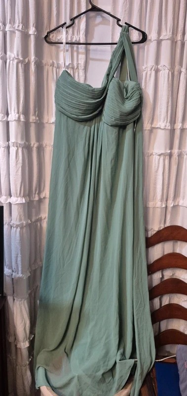 Everpretty One Shoulder Pleated Chiffion Bridesmaid Sleeves