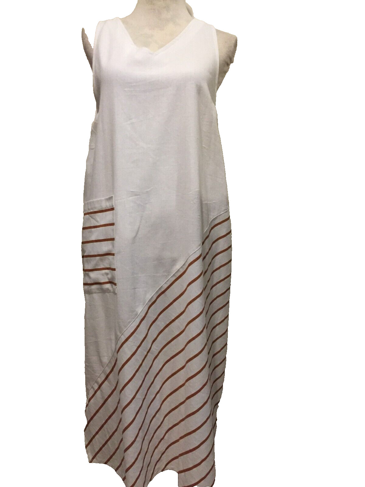 Reveuse Sundress Dress, Large, Sleeveless, pocket