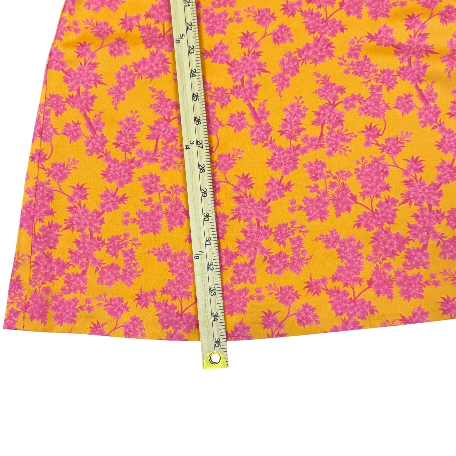 Slate & Willow Yellow Pink Floral Halter Mini Dress Small Tropical Side Slit