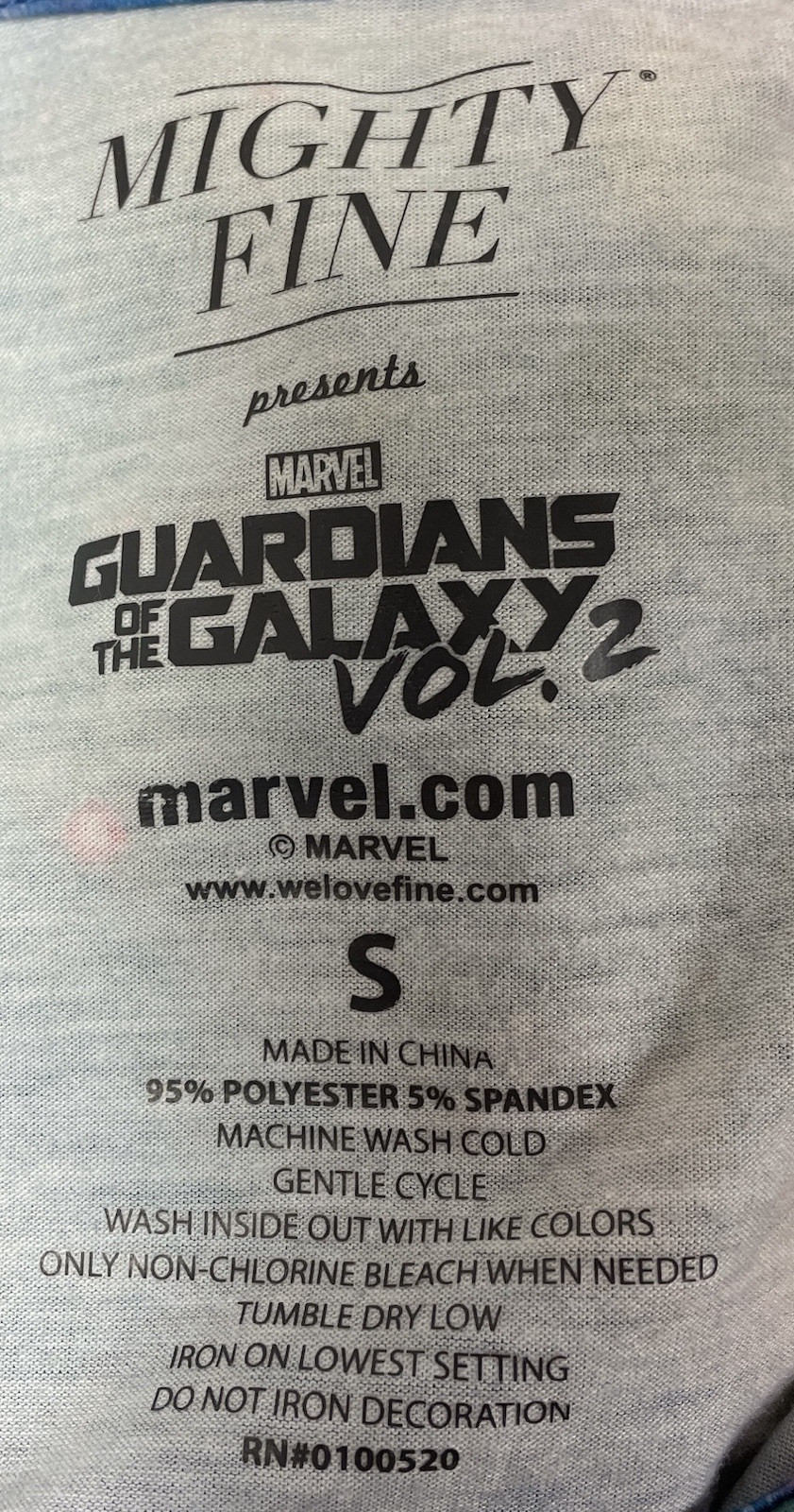 Mighty Fine presents Marvel Guardians of the Galaxy Vol 2 Sleeveless Dress Small