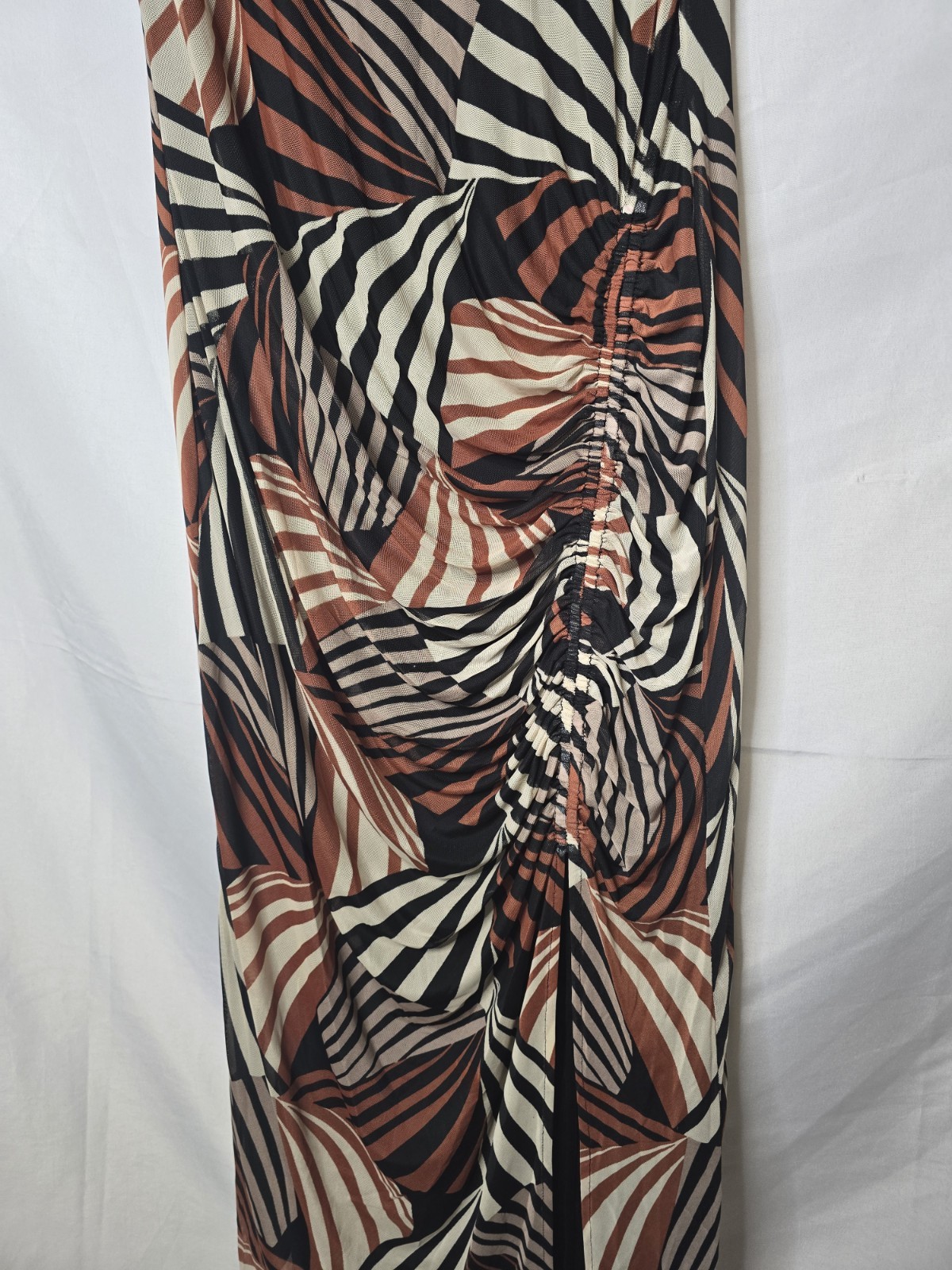 Connected Apparel Geometric Multicolor Dress 12