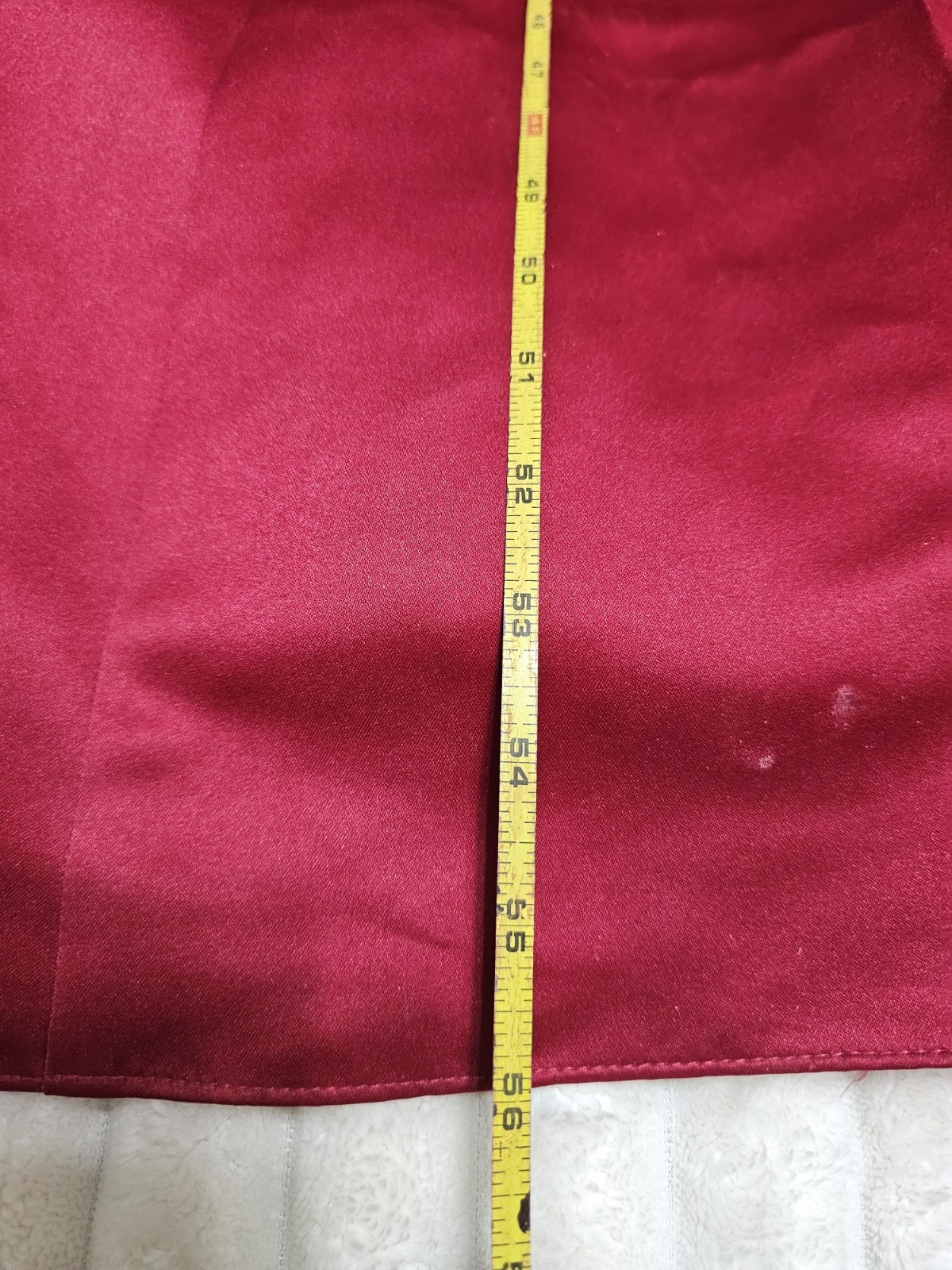 Cherish Apparel womens red satin formal dress size 16 Polyester