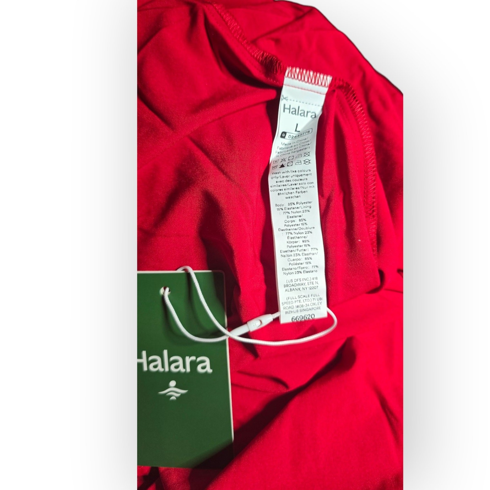 Halara Breezeful High Low Dress Racerback Side Pocket Red Size L – Flowy Casual