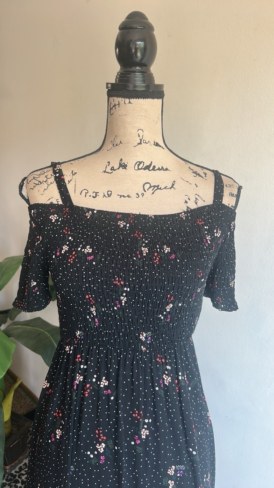 Seraphine Maternity Floral Off Shoulder Dress Size 2
