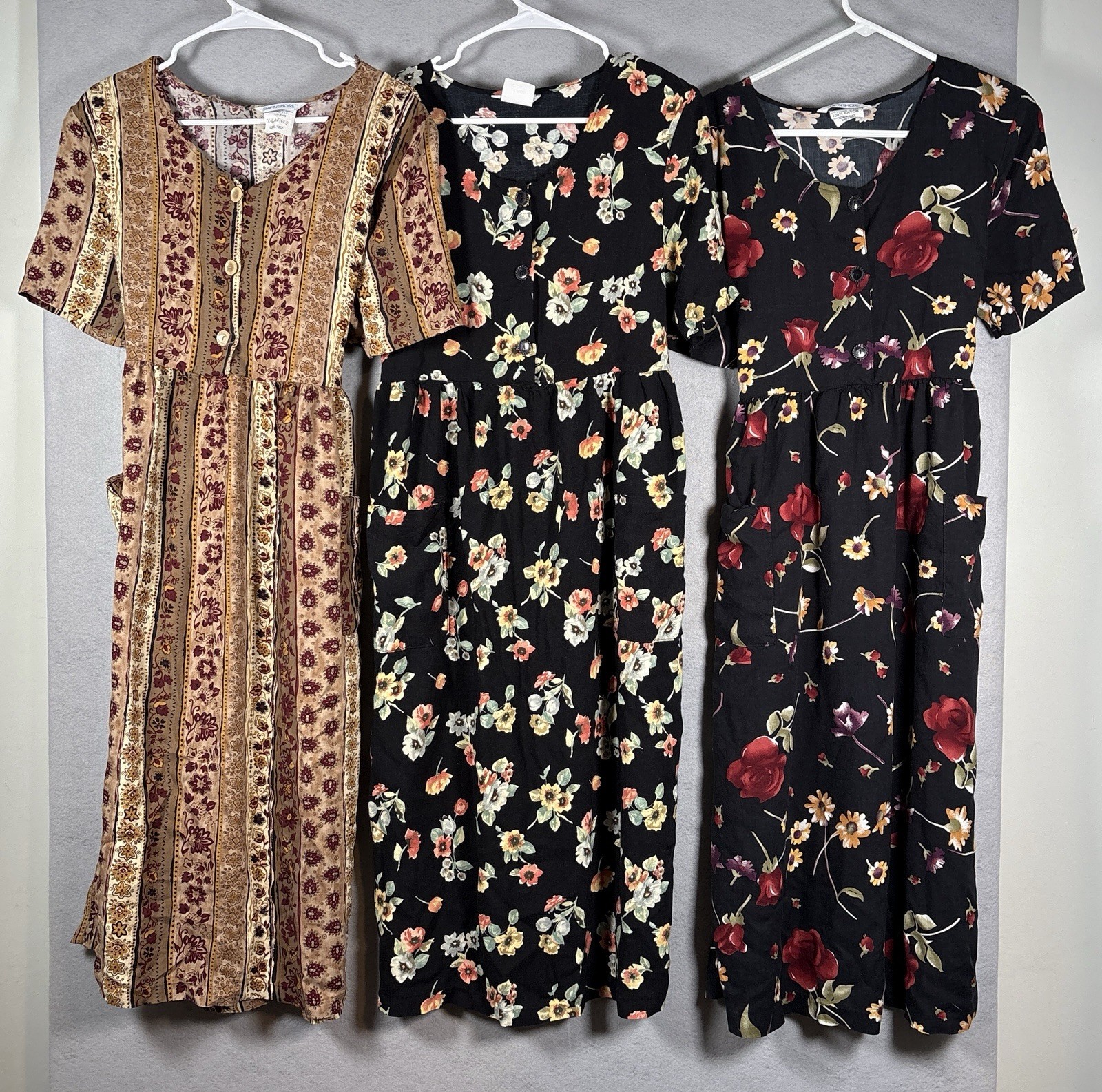 Vintage Ship ‘N Shore Dresses Women Lot of 3 (Size L/XL)