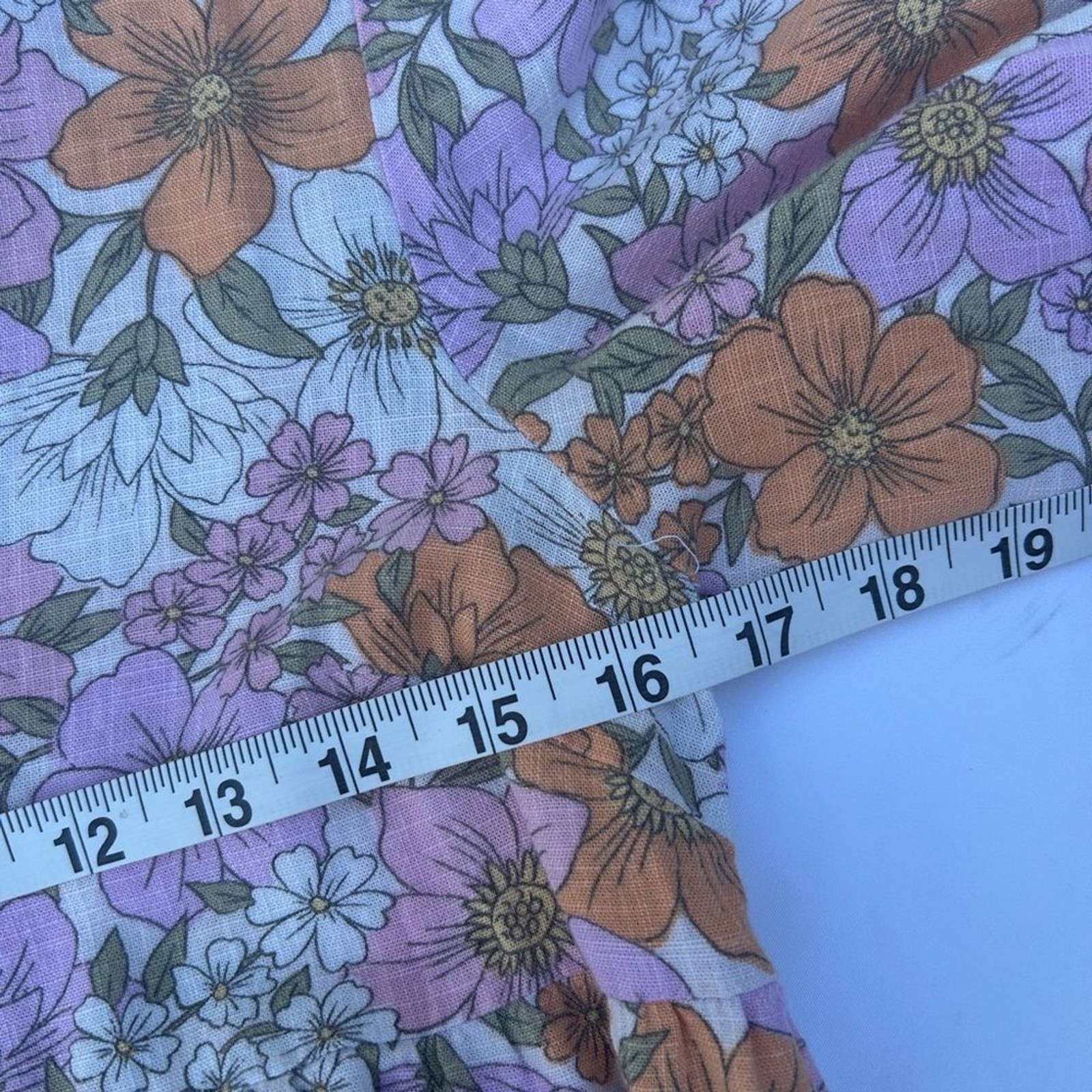 MINKPINK Women’s Ester Smock Mini Dress size XS floral retro boho 60’s dress