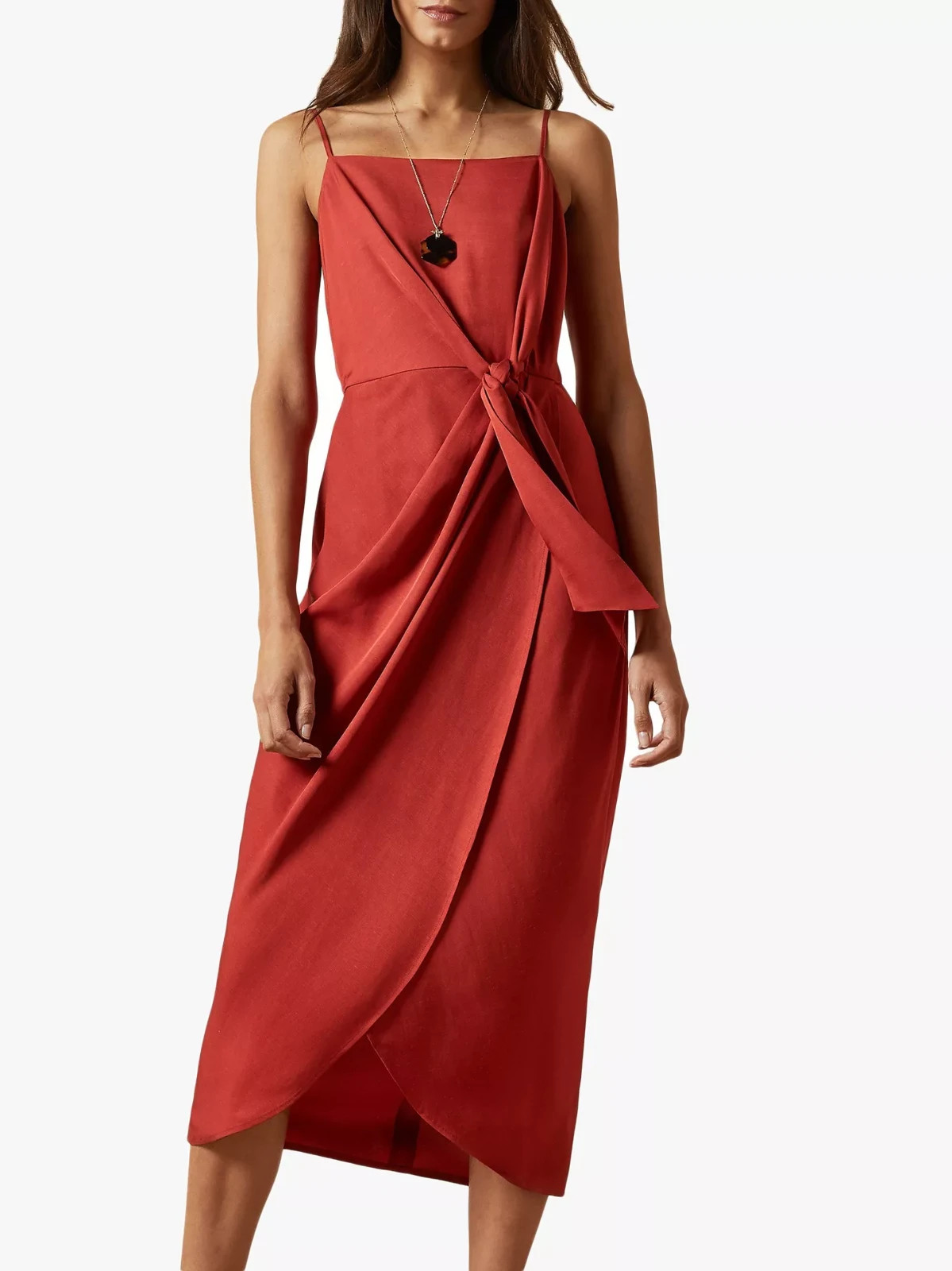 Ted Baker Laani Integral Knotted Sleeveless Midi Dress – Retail $259