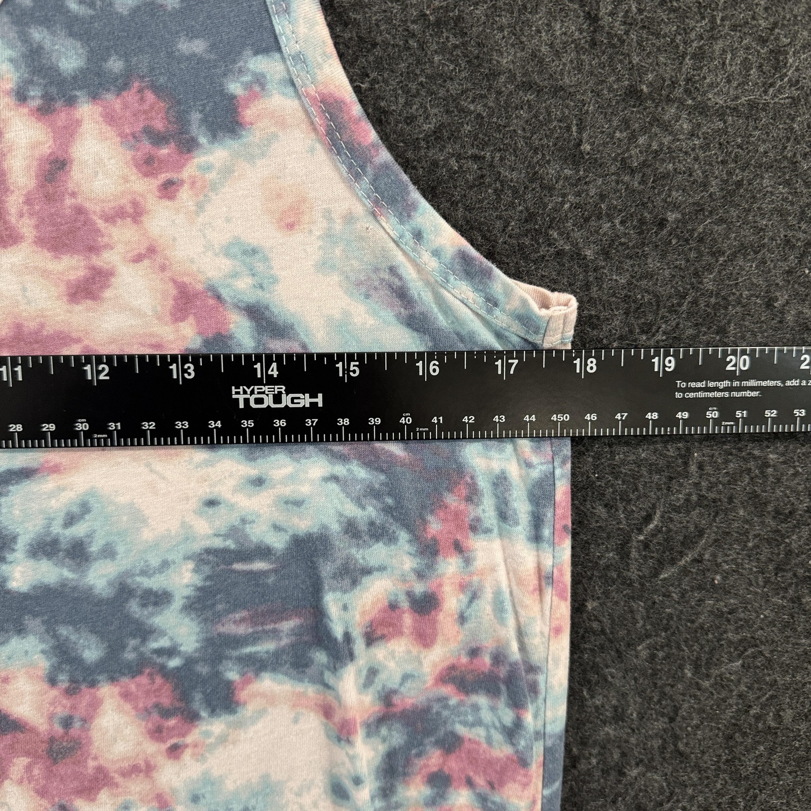 Eddie Bauer Dress Women’s Medium Multicolor Tie Dye Tank Midi Cotton Jersey