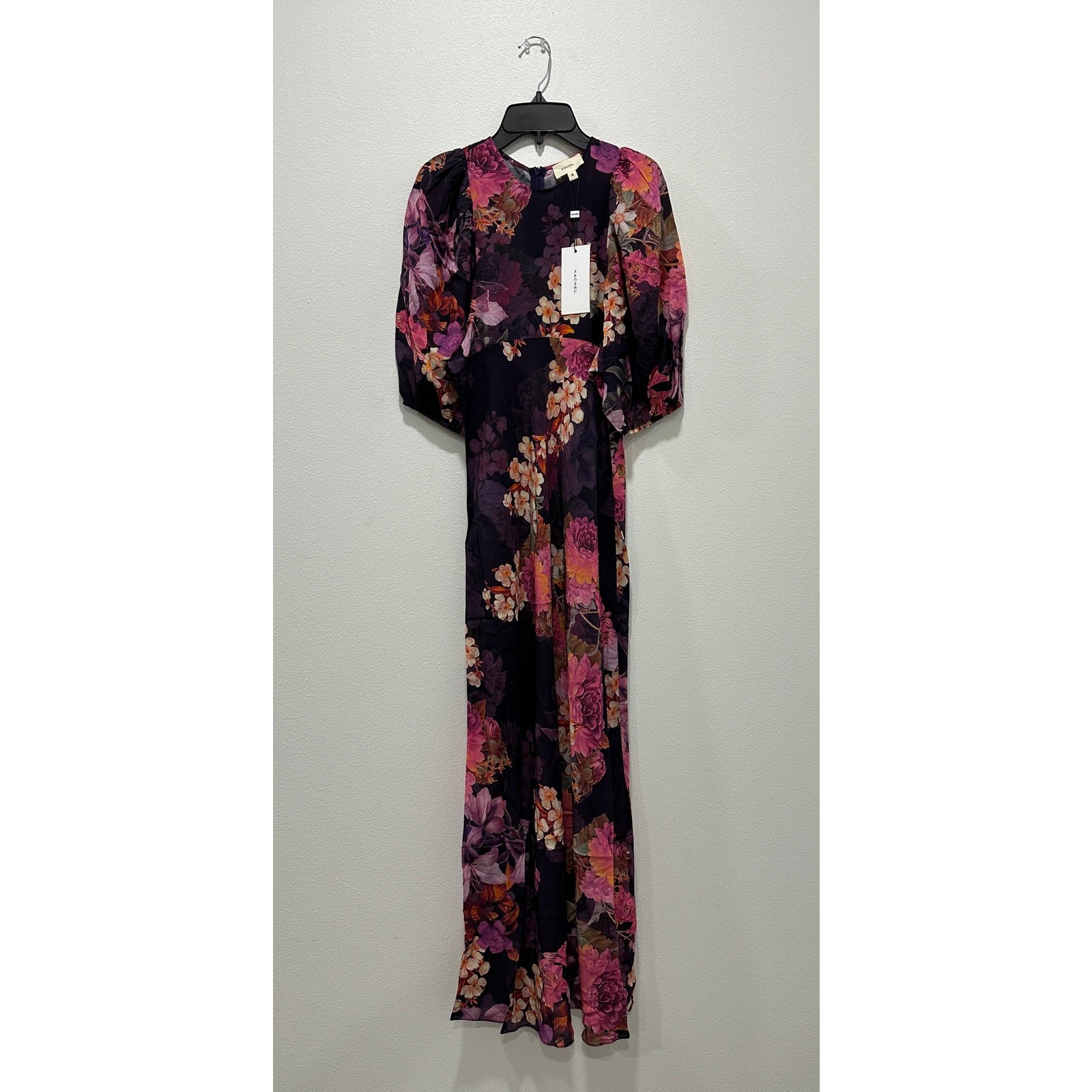 Kachel Women’s Enigma Cut Maxi Dress Dark Floral Size 6 NWT #033SD