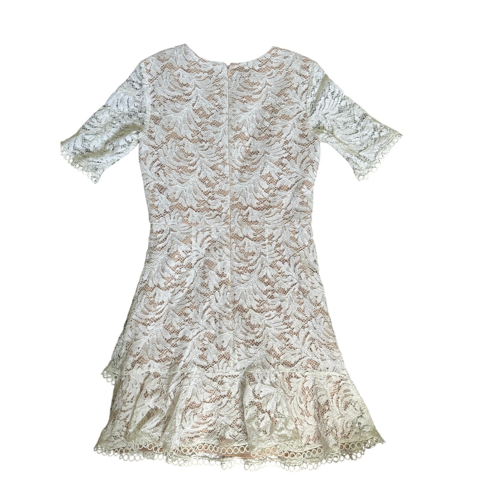 Vincent Camuto Ivory Lace Dress