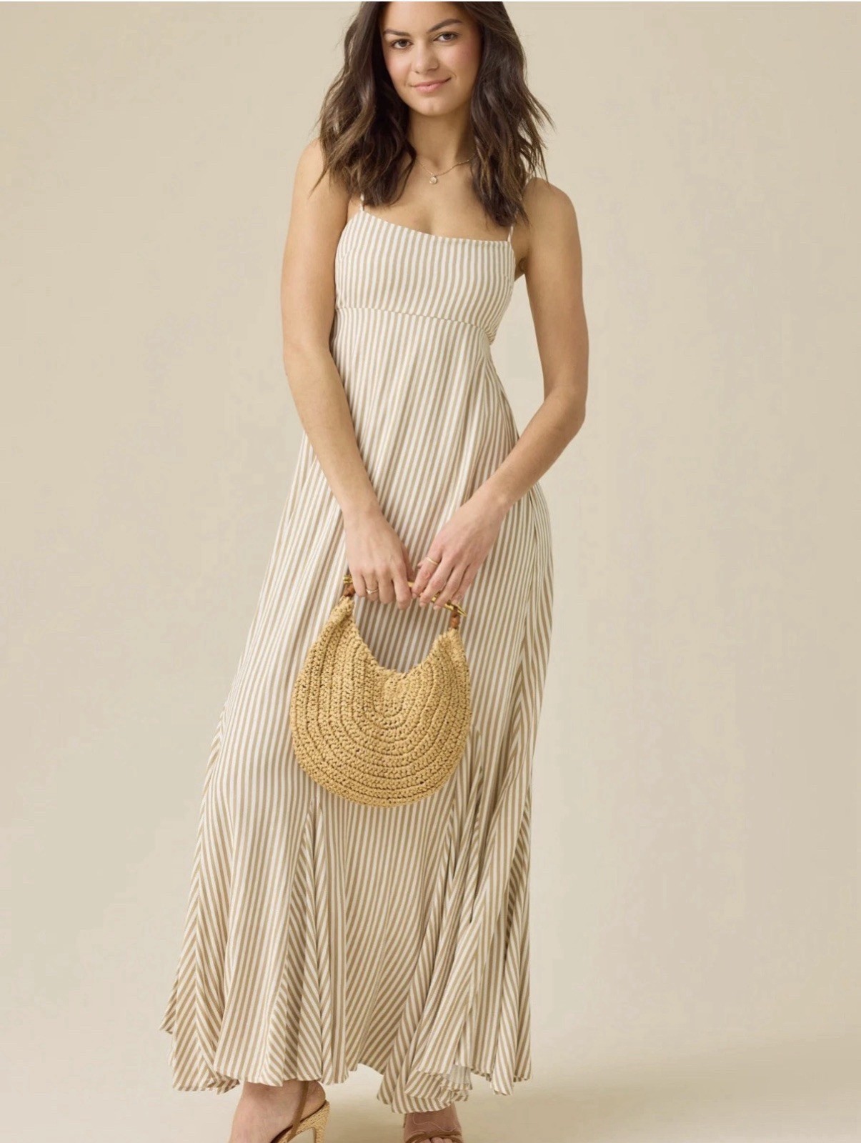 NWT Altar’d State Nella Maxi Dress Striped Size Small Women’s