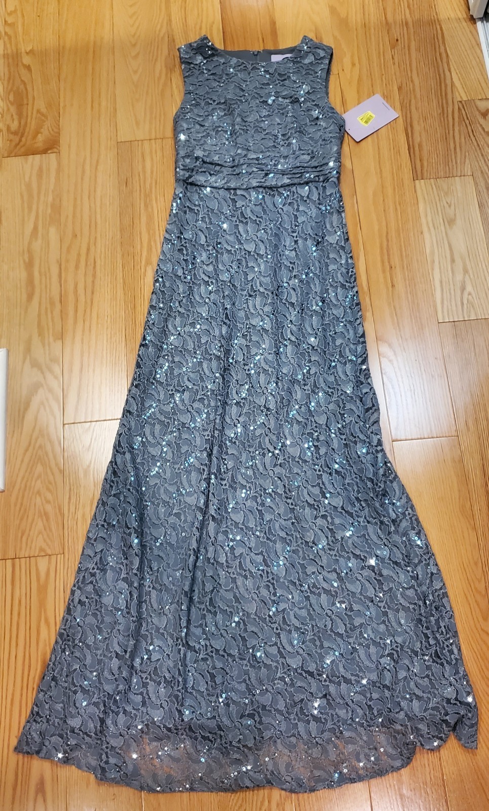 Formal Wear Dress Gown Teal Sequence