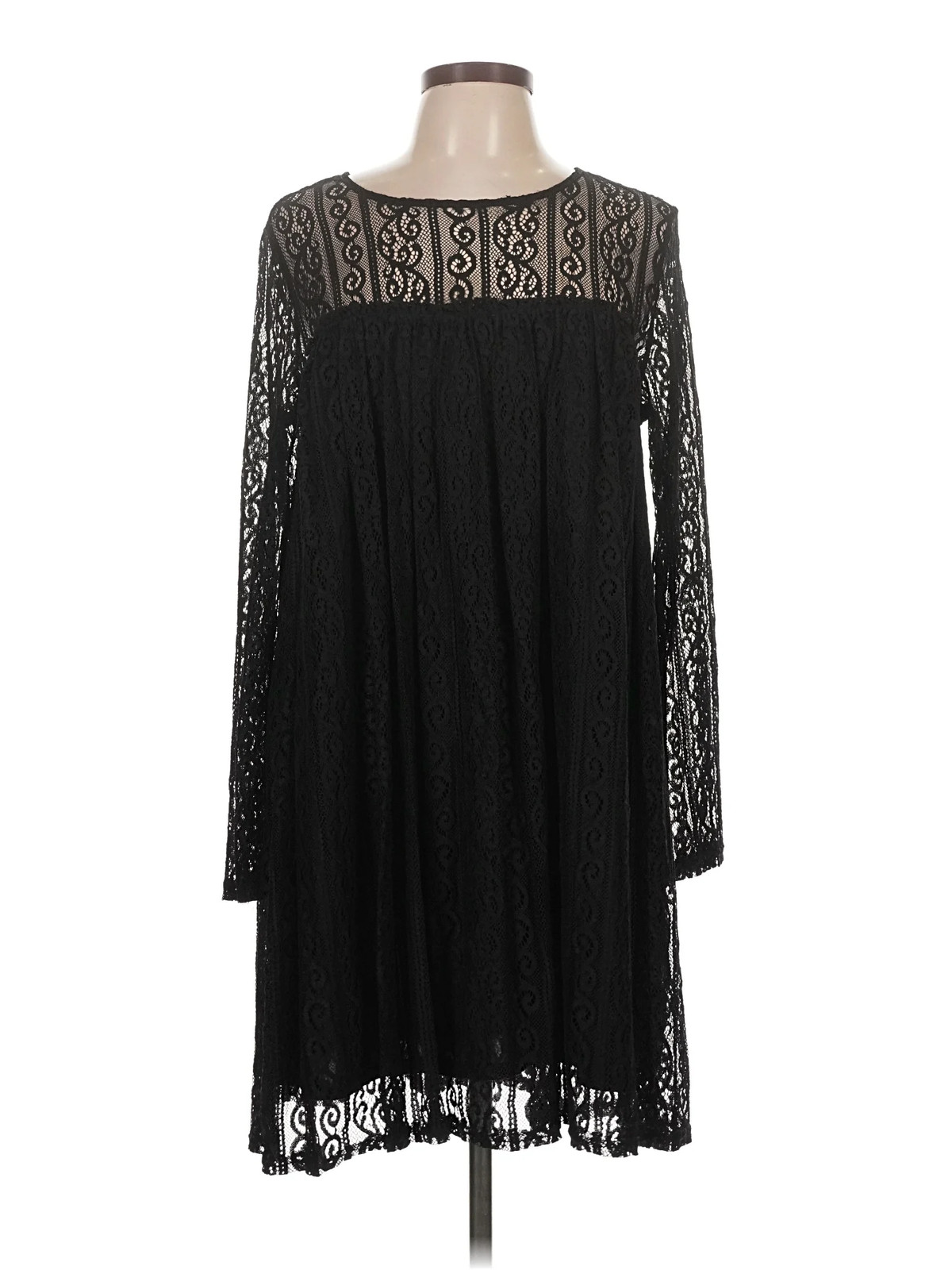 Bow & Arrow Women Black Casual Dress L