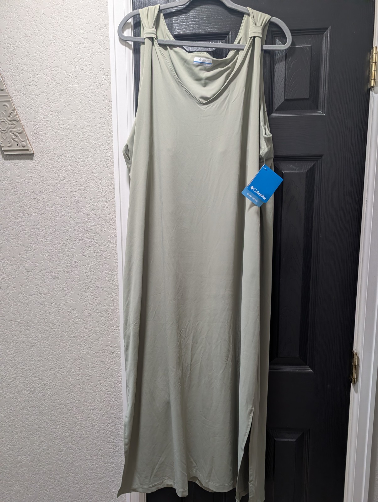 NWT Columbia Green Chill River Midi Dress Olive Size 3X