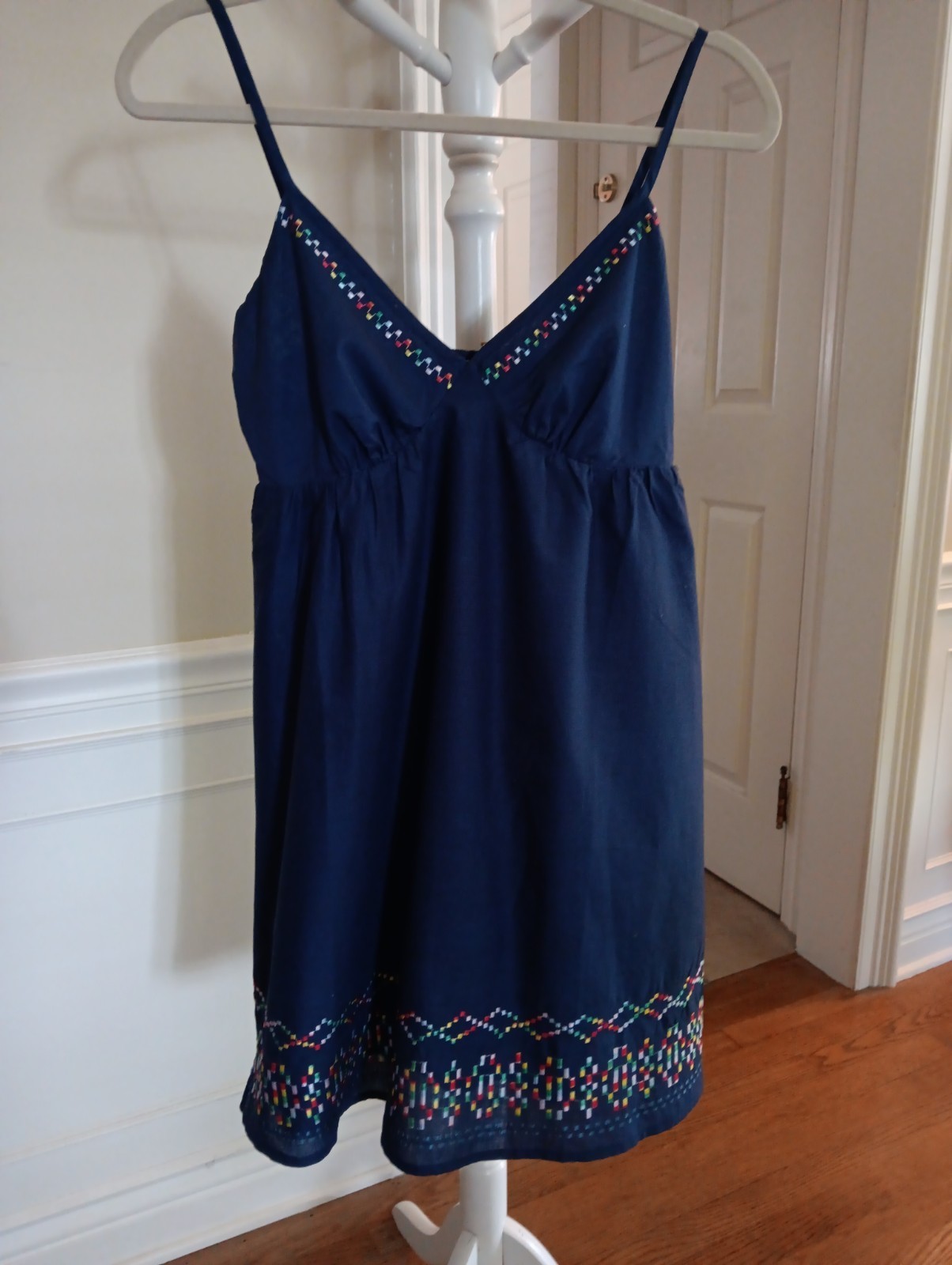 Aryeh Embroidered Cotton Sundress Ladies Sz Small NWT