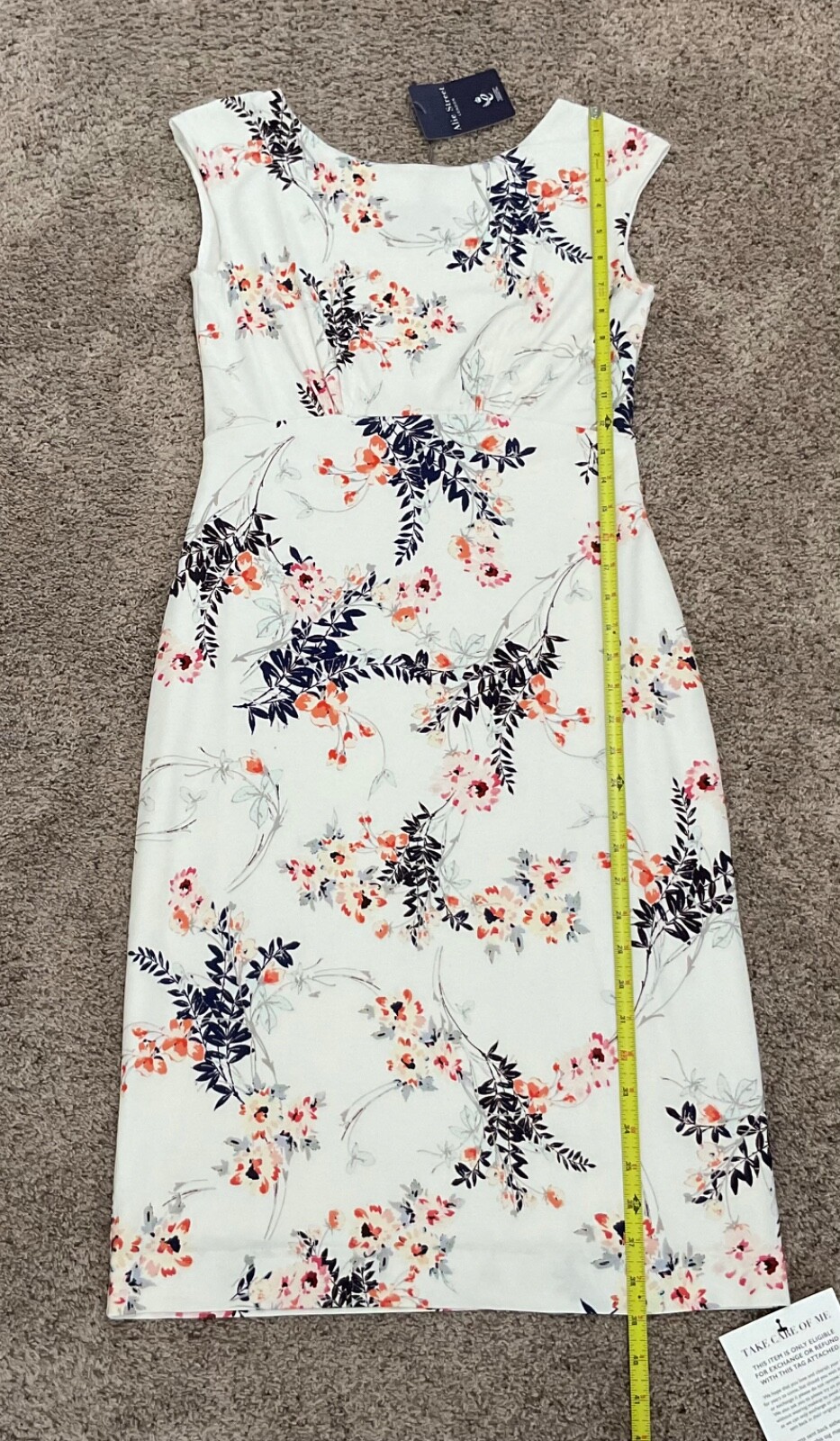 ALIE STREET Pippa Shift Dress US Size 4-6 Floral “Japanese Garden”