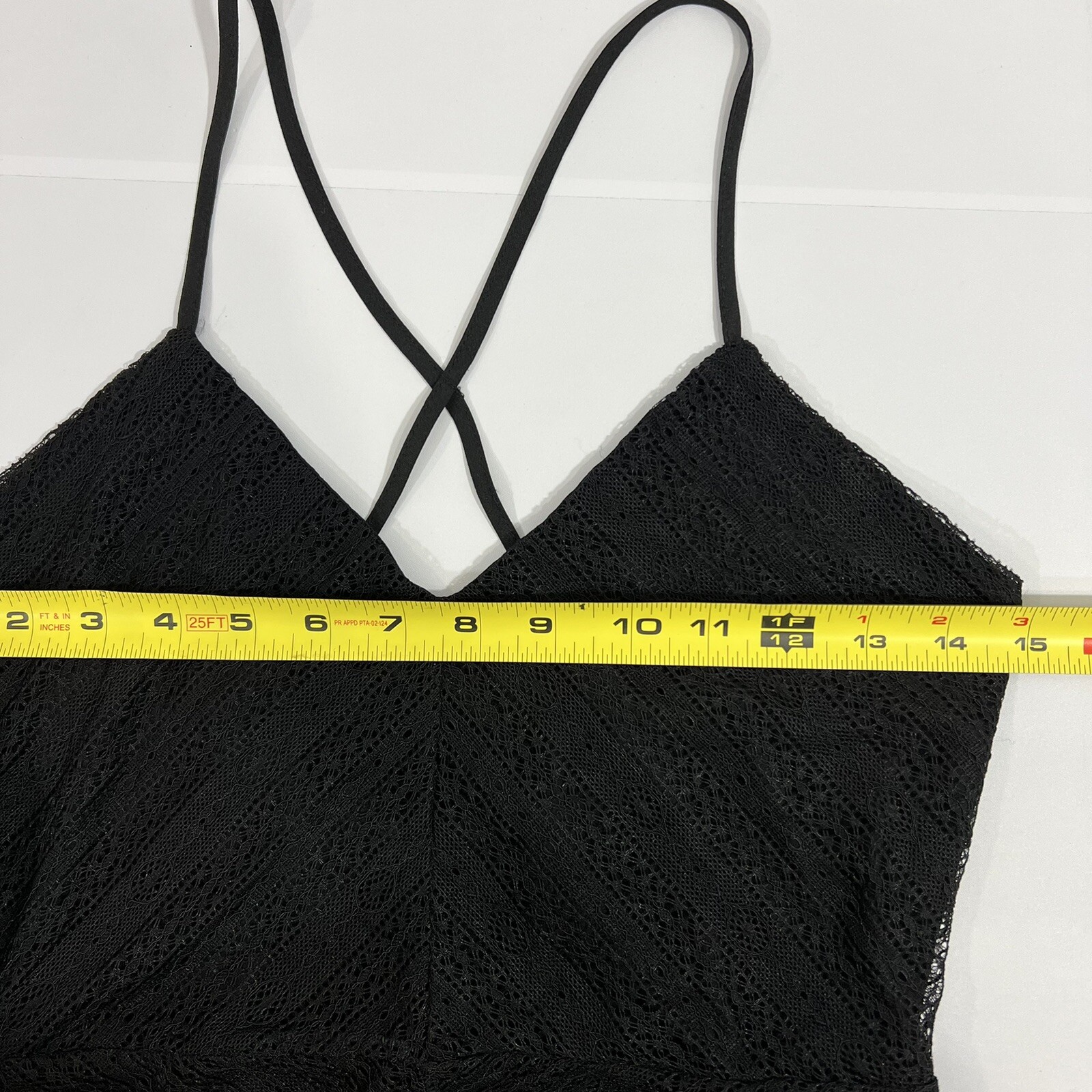 PINK MARTINI SPAGHETTI STRAP LACE MAXI DRESS SIZE XS