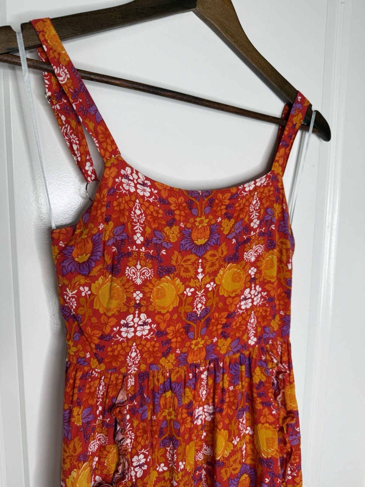 Anthropologie Able The Label Summer Lovin Floral Maxi Dress Size XS