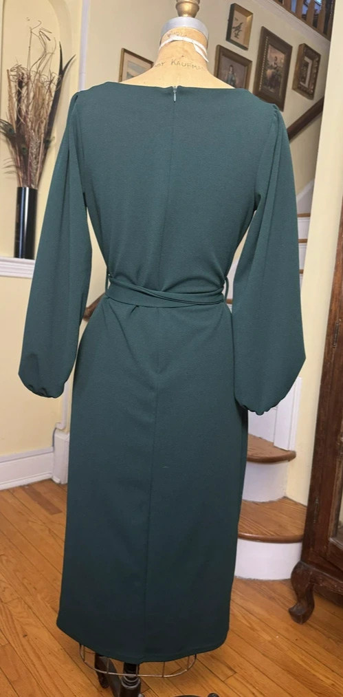 Favlux Green Midi Dress – Medium