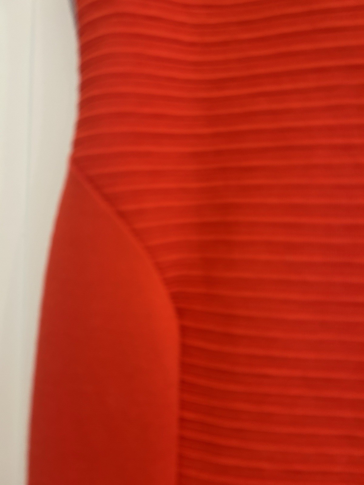 H&M Red Bodycon Shift Dress Size M Wedding Party Hen Summer BBQ Holiday Office
