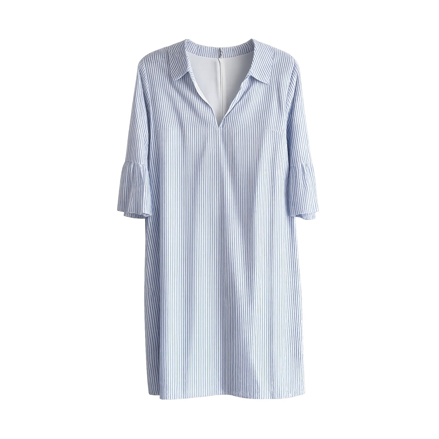 Lilly Pulitzer Ginger Dress 12 Blue Peri Stripe White Clip Dots NWT MSRP $178